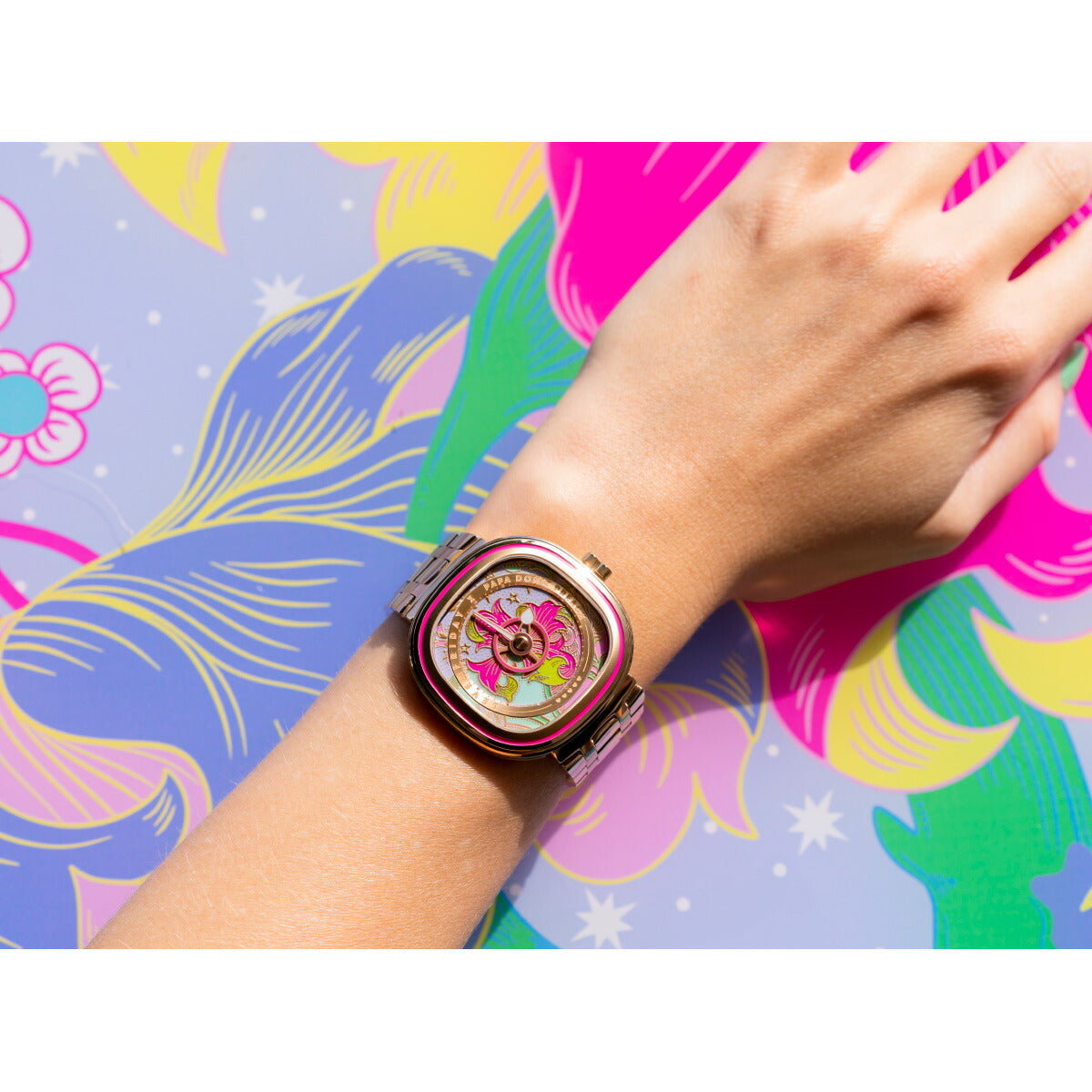 セブンフライデー SEVENFRIDAY C2/01 C-Series PAPA DON'T PREACH コラボモデル 腕時計 メンズ レディース