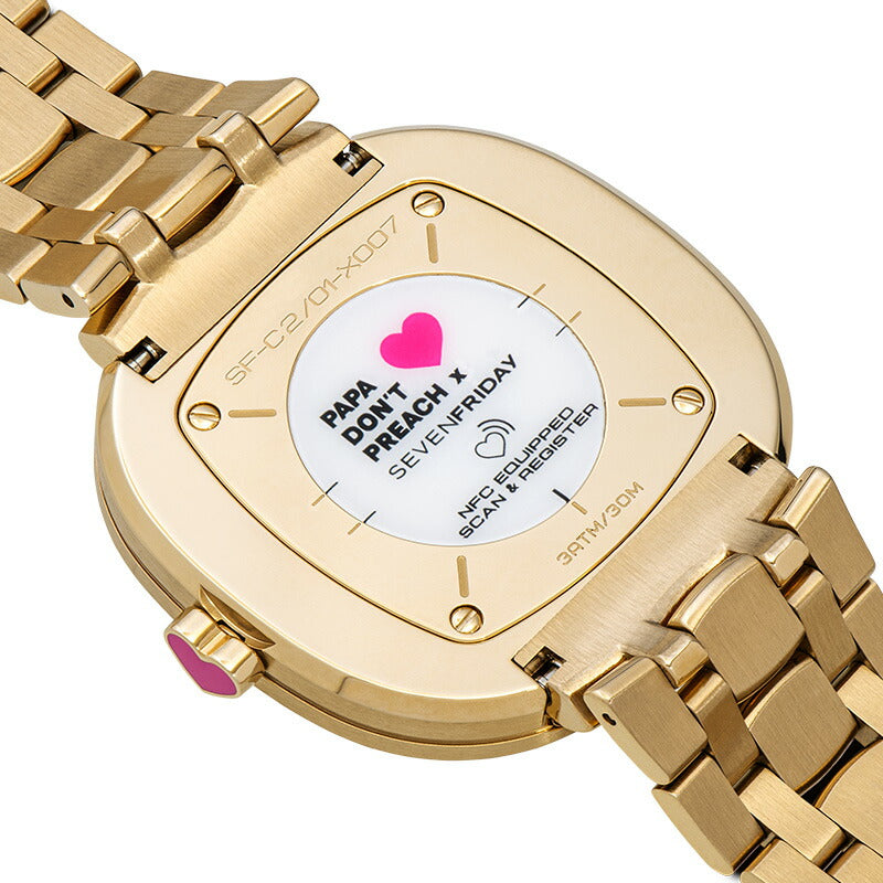 セブンフライデー SEVENFRIDAY C2/01 C-Series PAPA DON'T PREACH コラボモデル 腕時計 メンズ レディース