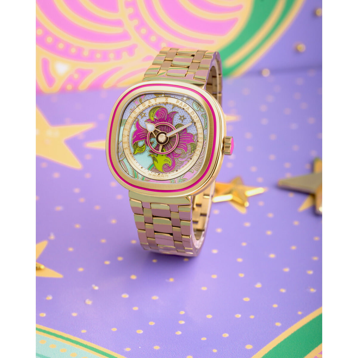 セブンフライデー SEVENFRIDAY C2/01 C-Series PAPA DON'T PREACH コラボモデル 腕時計 メンズ レディース