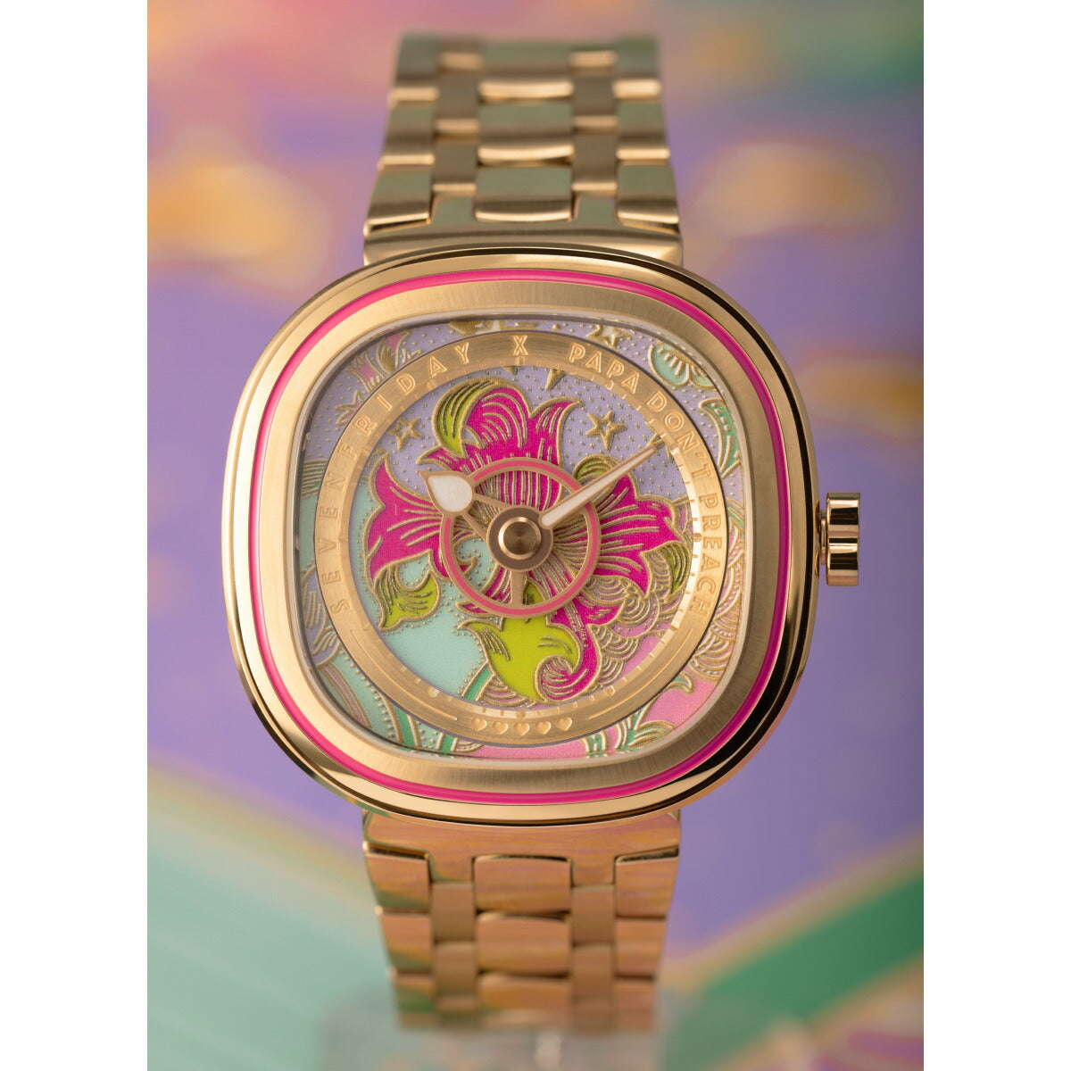セブンフライデー SEVENFRIDAY C2/01 C-Series PAPA DON'T PREACH コラボモデル 腕時計 メンズ レディース