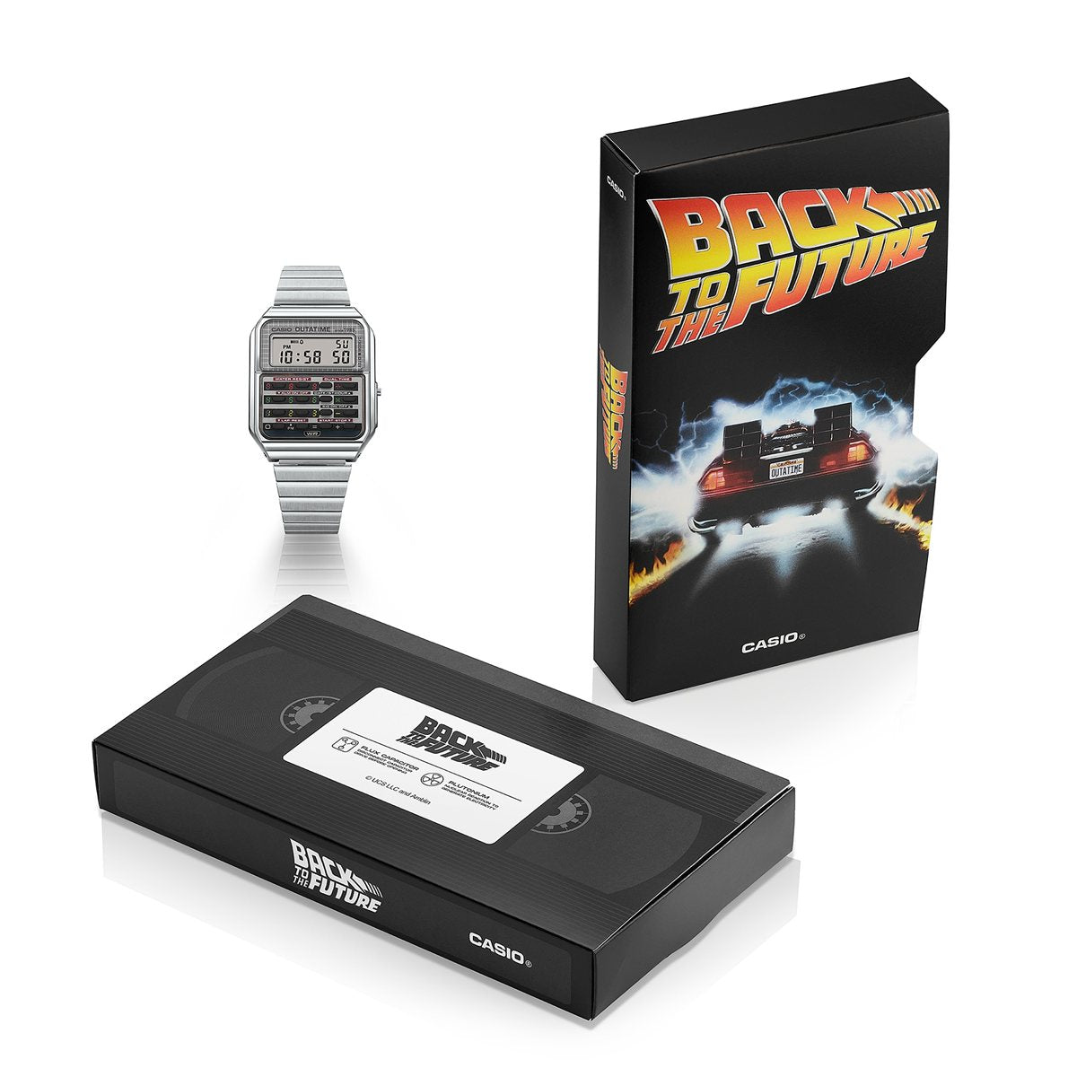 カシオ クラシック CASIO CLASSIC Back to the Future コラボ 限定モデル デジタル 腕時計 CA-500WEBF-1AJR バック トゥ ザ フューチャー【2025 新作】