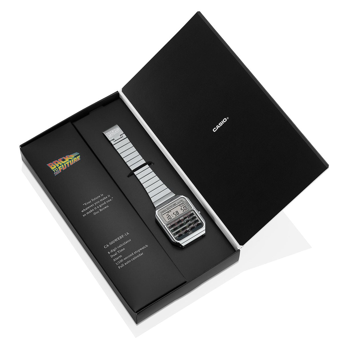 カシオ クラシック CASIO CLASSIC Back to the Future コラボ 限定モデル デジタル 腕時計 CA-500WEBF-1AJR バック トゥ ザ フューチャー【2025 新作】