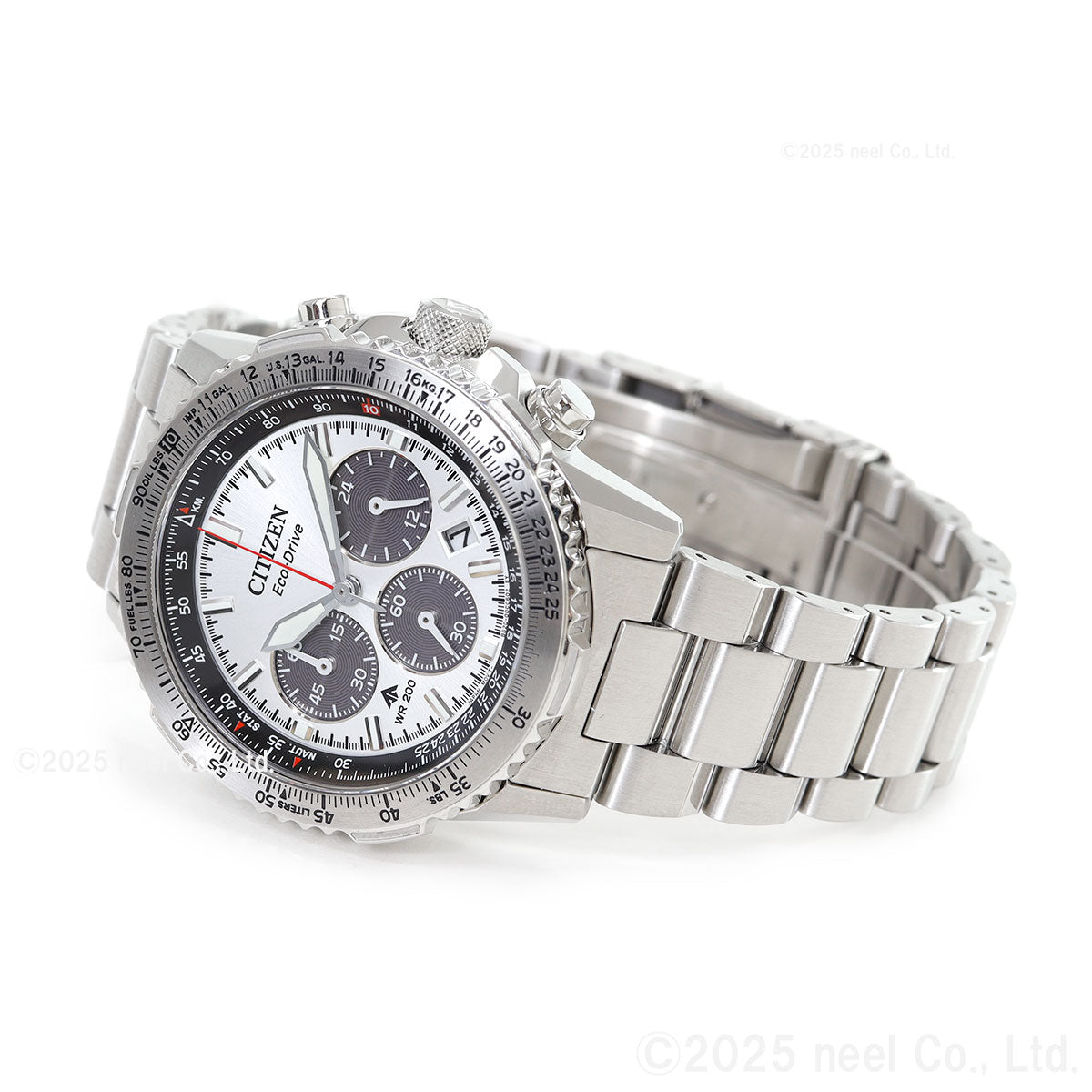 シチズン プロマスター スカイ CITIZEN PROMASTER SKY エコドライブ 電波時計 腕時計 メンズ CA4660-61A シルバー【2025 新作】