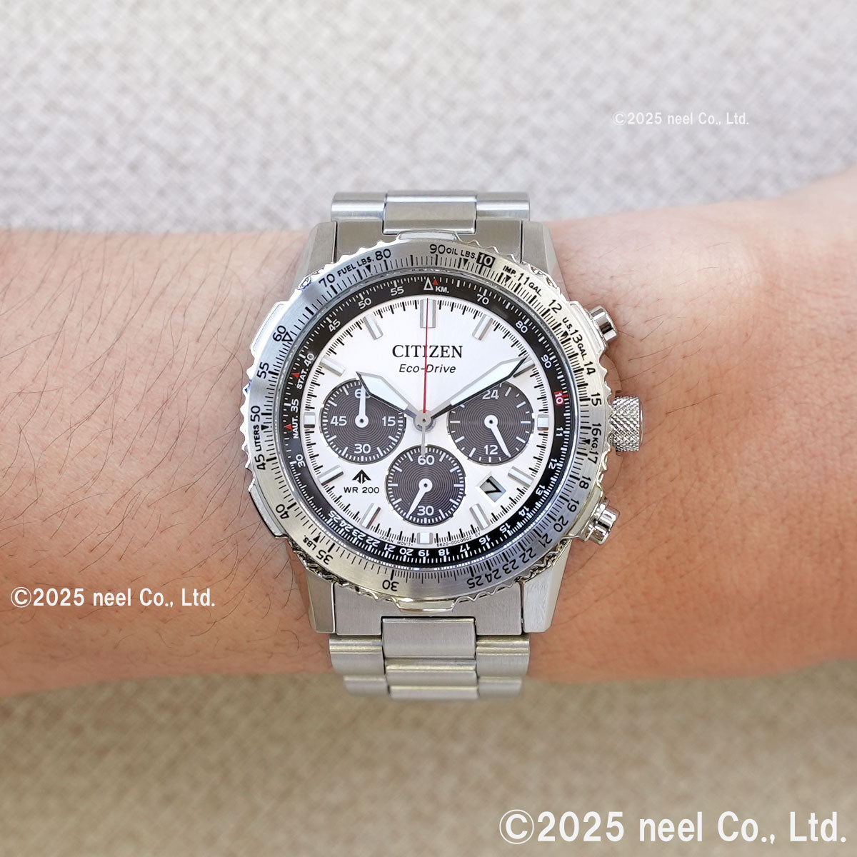 シチズン プロマスター スカイ CITIZEN PROMASTER SKY エコドライブ 電波時計 腕時計 メンズ CA4660-61A シルバー【2025 新作】