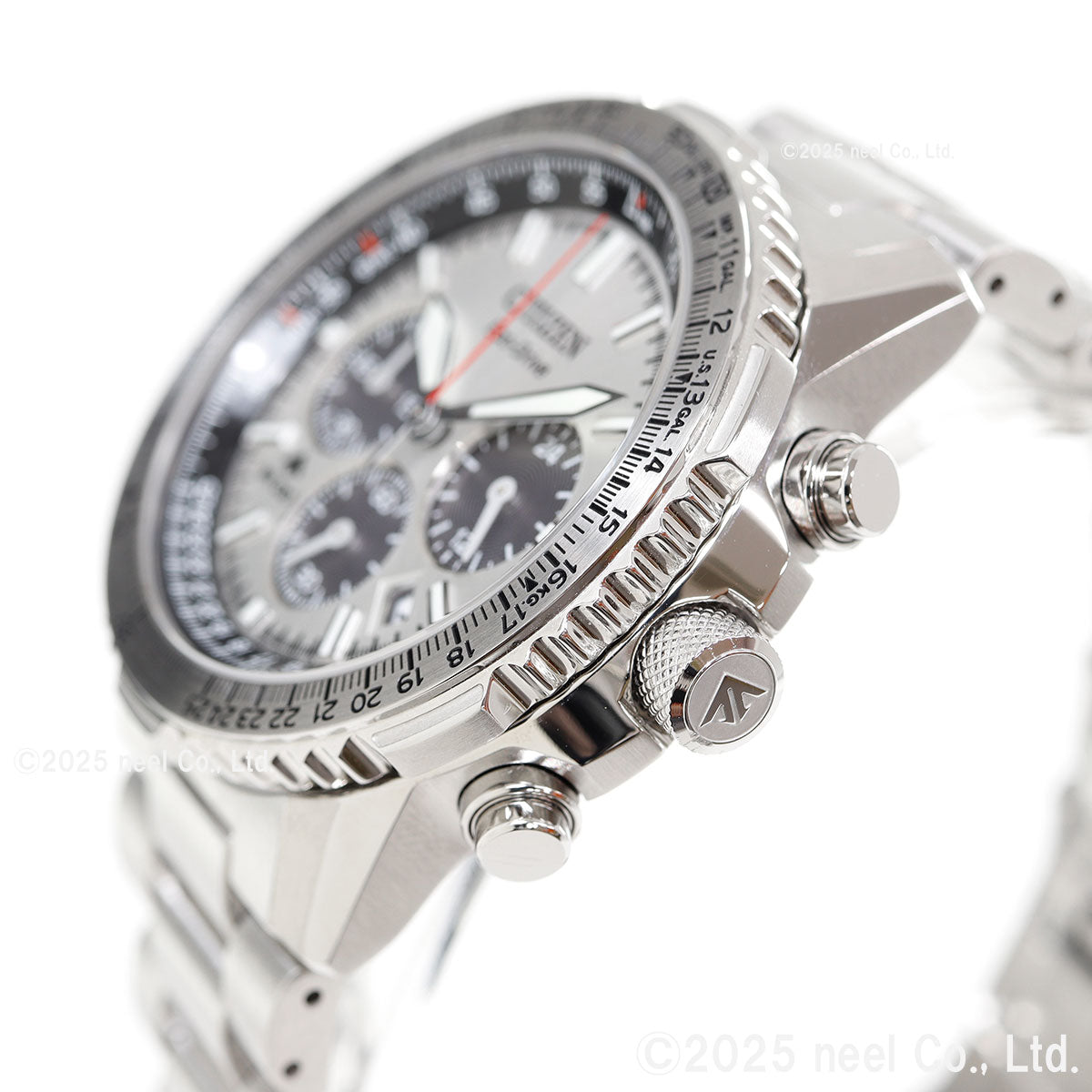 シチズン プロマスター スカイ CITIZEN PROMASTER SKY エコドライブ 電波時計 腕時計 メンズ CA4660-61A シルバー【2025 新作】