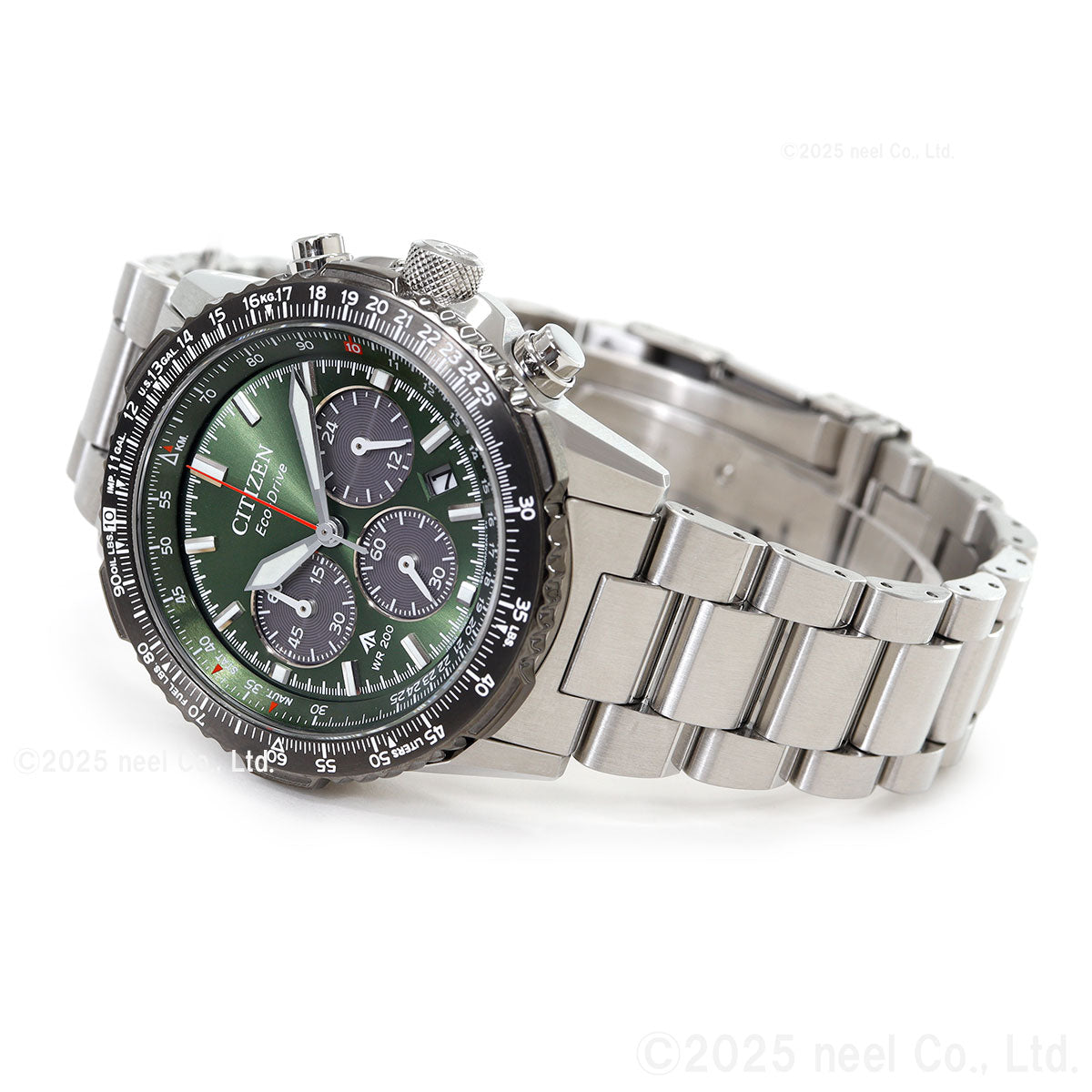 シチズン プロマスター スカイ CITIZEN PROMASTER SKY エコドライブ 電波時計 腕時計 メンズ CA4664-60W カーキ【2025 新作】