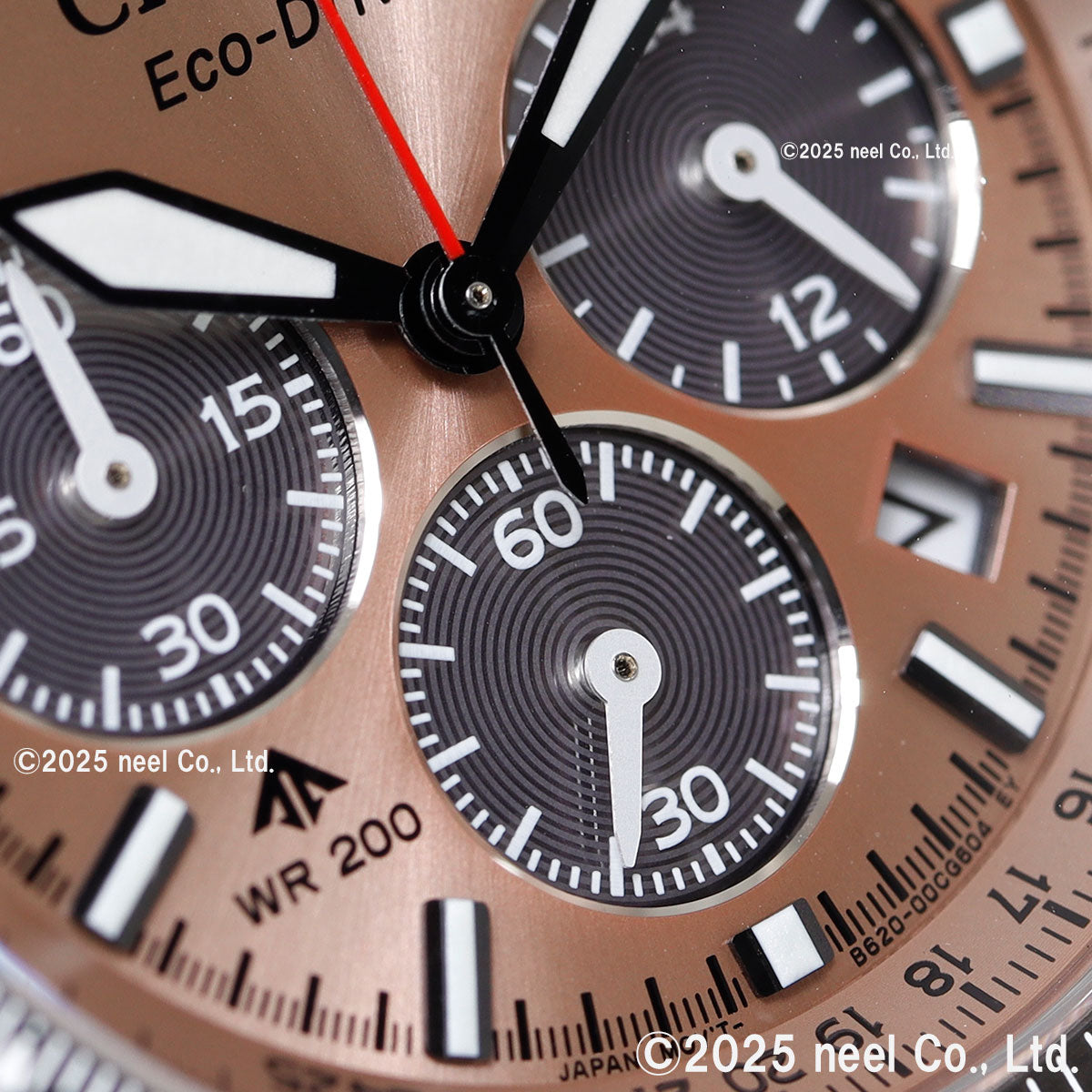シチズン プロマスター スカイ CITIZEN PROMASTER SKY エコドライブ 電波時計 腕時計 メンズ CA4664-60X サーモン【2025 新作】