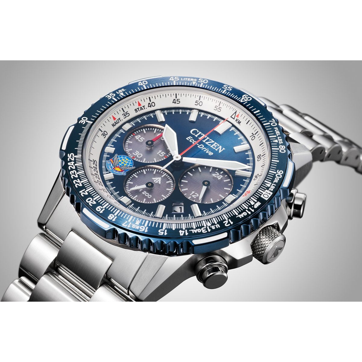 シチズン プロマスター スカイ CITIZEN PROMASTER SKY エコドライブ 電波時計 Blue Impulse 限定モデル 腕時計 メンズ CA4665-59L ブルーインパルス【2025 新作】