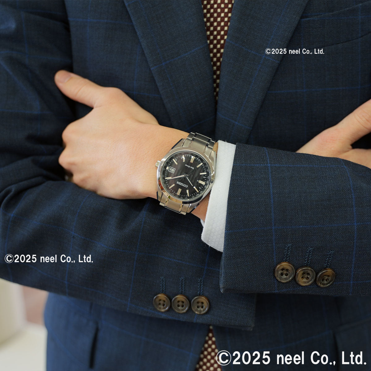 シチズンコレクション CITIZEN COLLECTION エコドライブ 電波時計 ダイレクトフライト 腕時計 メンズ CB0261-53E【2025 新作】
