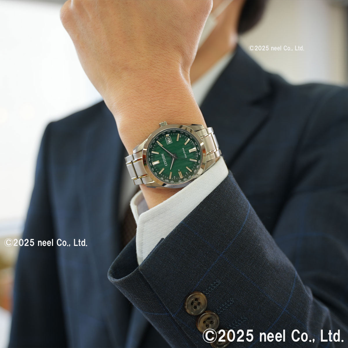 シチズンコレクション CITIZEN COLLECTION エコドライブ 電波時計 ダイレクトフライト 腕時計 メンズ CB0261-53W【2025 新作】
