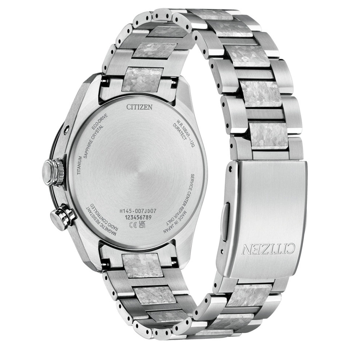 シチズン アテッサ CITIZEN ATTESA エコドライブ 電波時計 限定 腕時計 メンズ CB0284-66A ダイレクトフライト ACT Line Platinum Shine Collection【2025 新作】