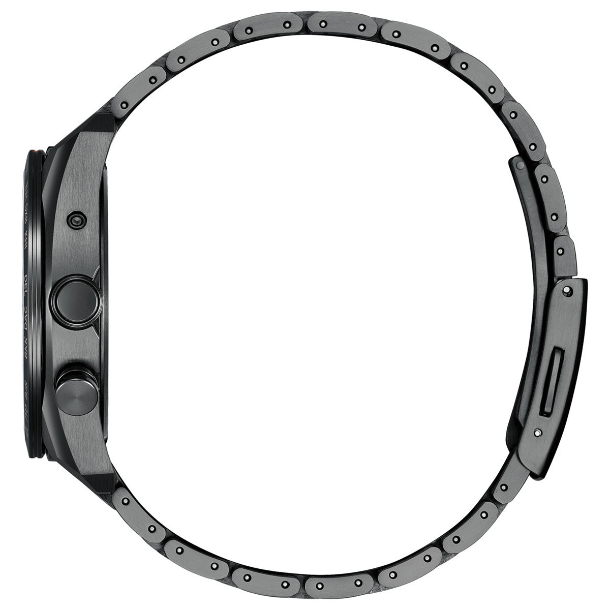シチズン アテッサ HAKUTO-R コラボ 限定 第5弾 CITIZEN ATTESA エコドライブ 電波時計 腕時計 メンズ CB0285-63E ダイレクトフライト ACT Line ブラックチタニウム【2024 新作】