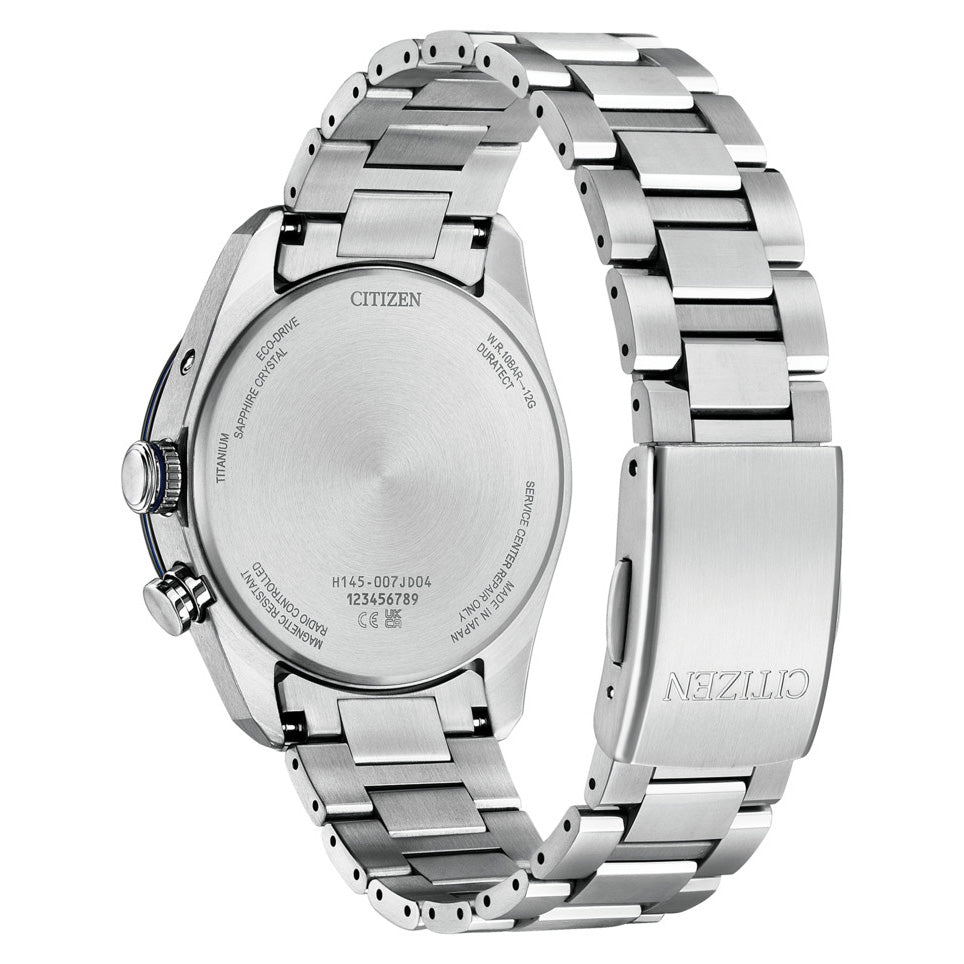 シチズン アテッサ CITIZEN ATTESA エコドライブ 電波時計 限定モデル 腕時計 メンズ CB0288-65L ダイレクトフライト ACT Line UNITE with BLUE【2025 新作】