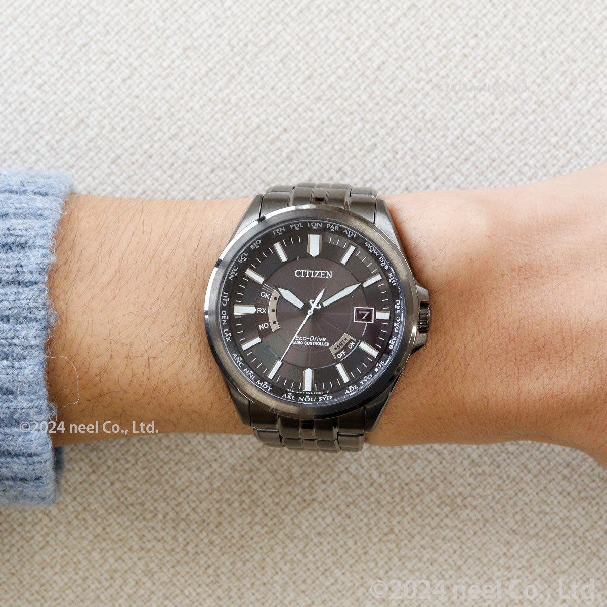 シチズンコレクション エコドライブ 電波時計 腕時計 メンズ CB0294-54E CITIZEN COLLECTION【2024 新作】