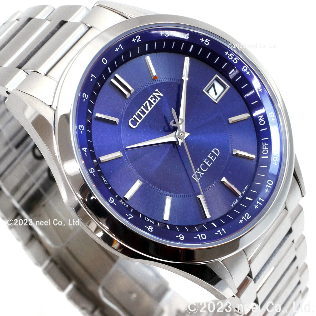 シチズン エクシード CITIZEN EXCEED 腕時計 メンズ レディース ペアモデル エコドライブ 電波時計 ダイレクトフライト CB1110-61L ES9370-62L