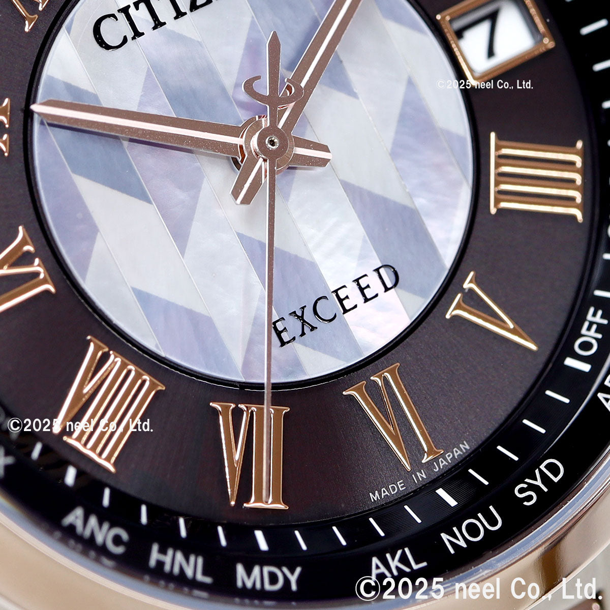シチズン エクシード CITIZEN EXCEED エコドライブ 電波時計 ダイレクトフライト「誓いの矢」限定モデル 腕時計 メンズ CB1115-68W【2025 新作】
