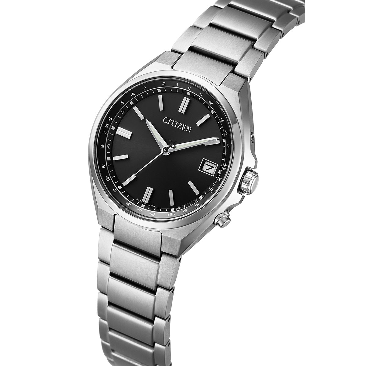 シチズンコレクション CITIZEN COLLECTION エコドライブ 電波時計 ダイレクトフライト 腕時計 メンズ CB1160-55E ブラック【2026 新作】