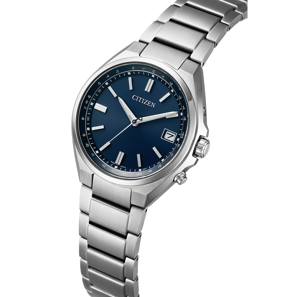 シチズンコレクション CITIZEN COLLECTION エコドライブ 電波時計 ダイレクトフライト 腕時計 メンズ CB1160-55L ネイビー【2026 新作】