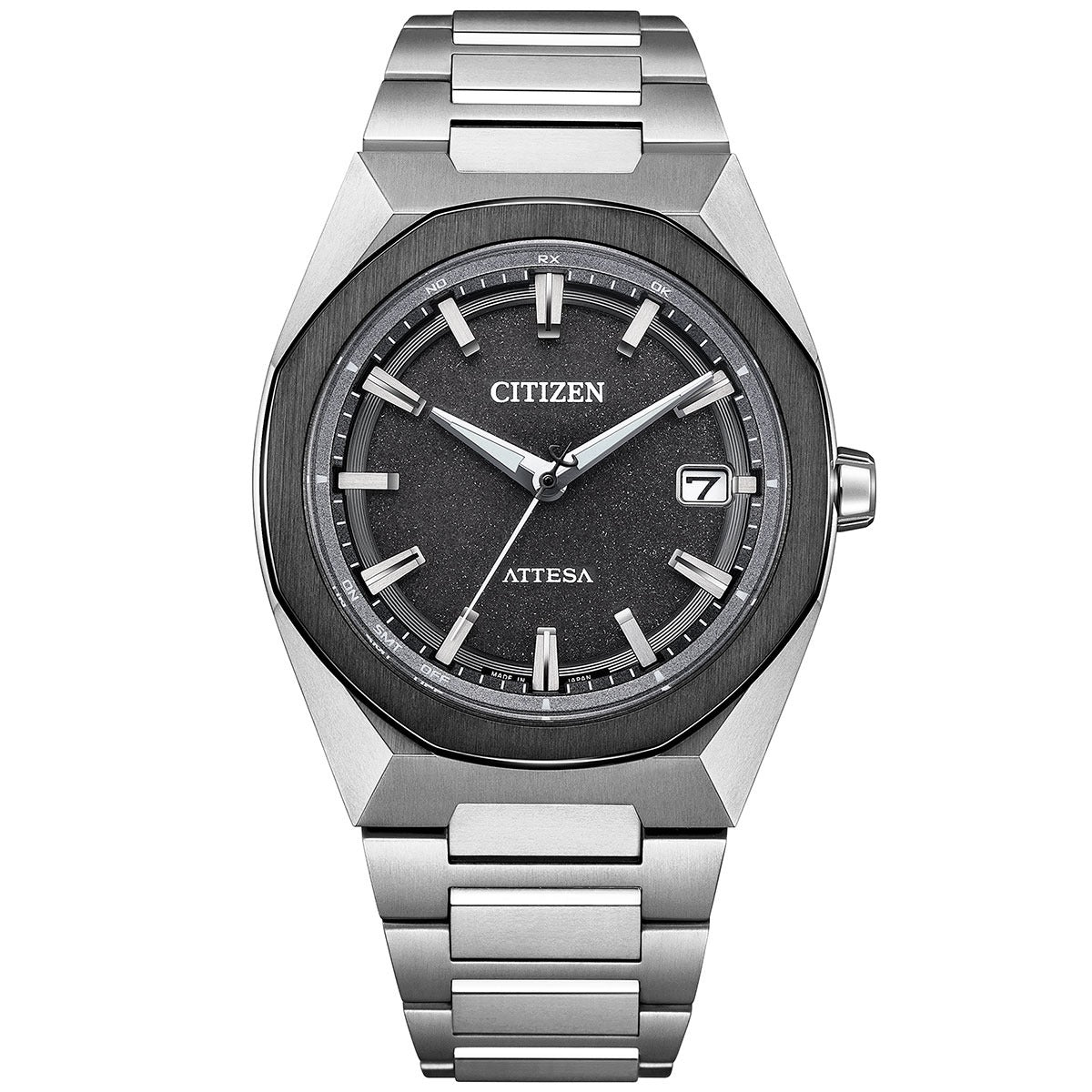 シチズン アテッサ CITIZEN ATTESA エコドライブ 電波時計 腕時計 メンズ CB3044-55E ダブルダイレクトフライト ACT Line【2025 新作】