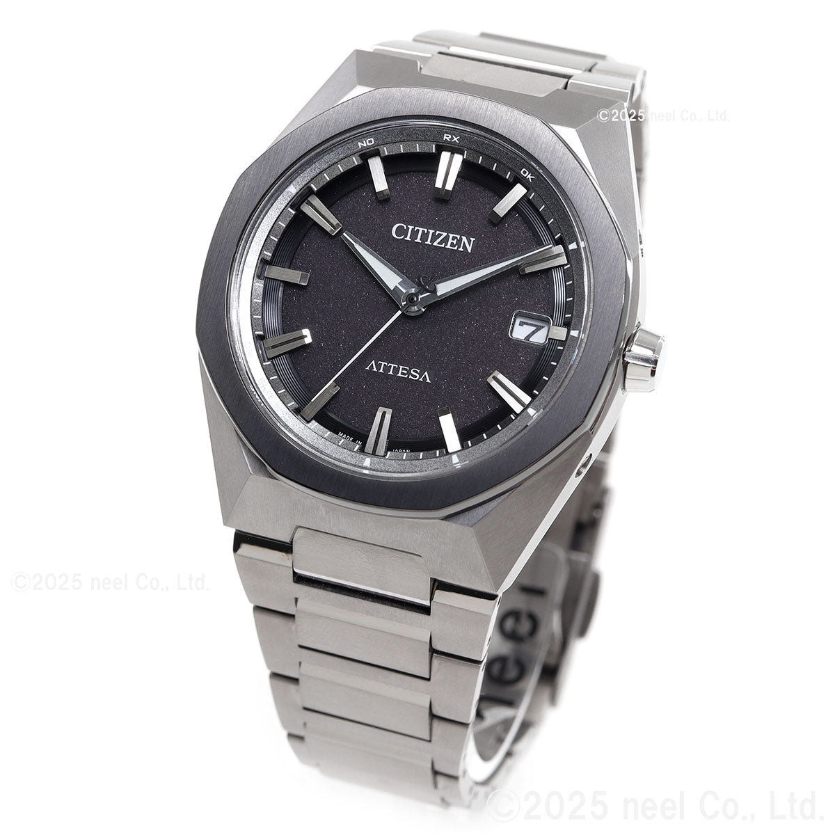 シチズン アテッサ CITIZEN ATTESA エコドライブ 電波時計 腕時計 メンズ CB3044-55E ダブルダイレクトフライト ACT Line【2025 新作】