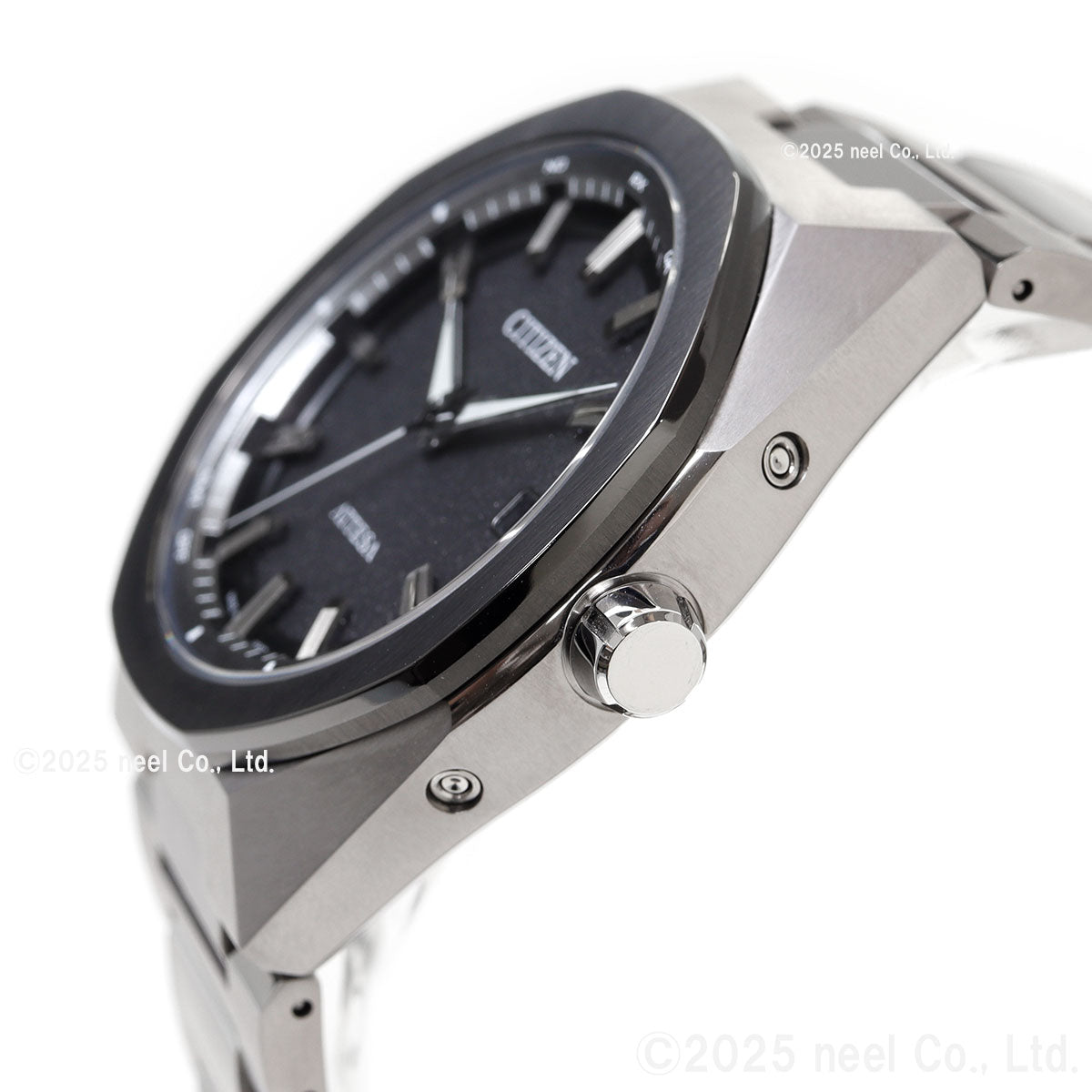 シチズン アテッサ CITIZEN ATTESA エコドライブ 電波時計 腕時計 メンズ CB3044-55E ダブルダイレクトフライト ACT Line【2025 新作】