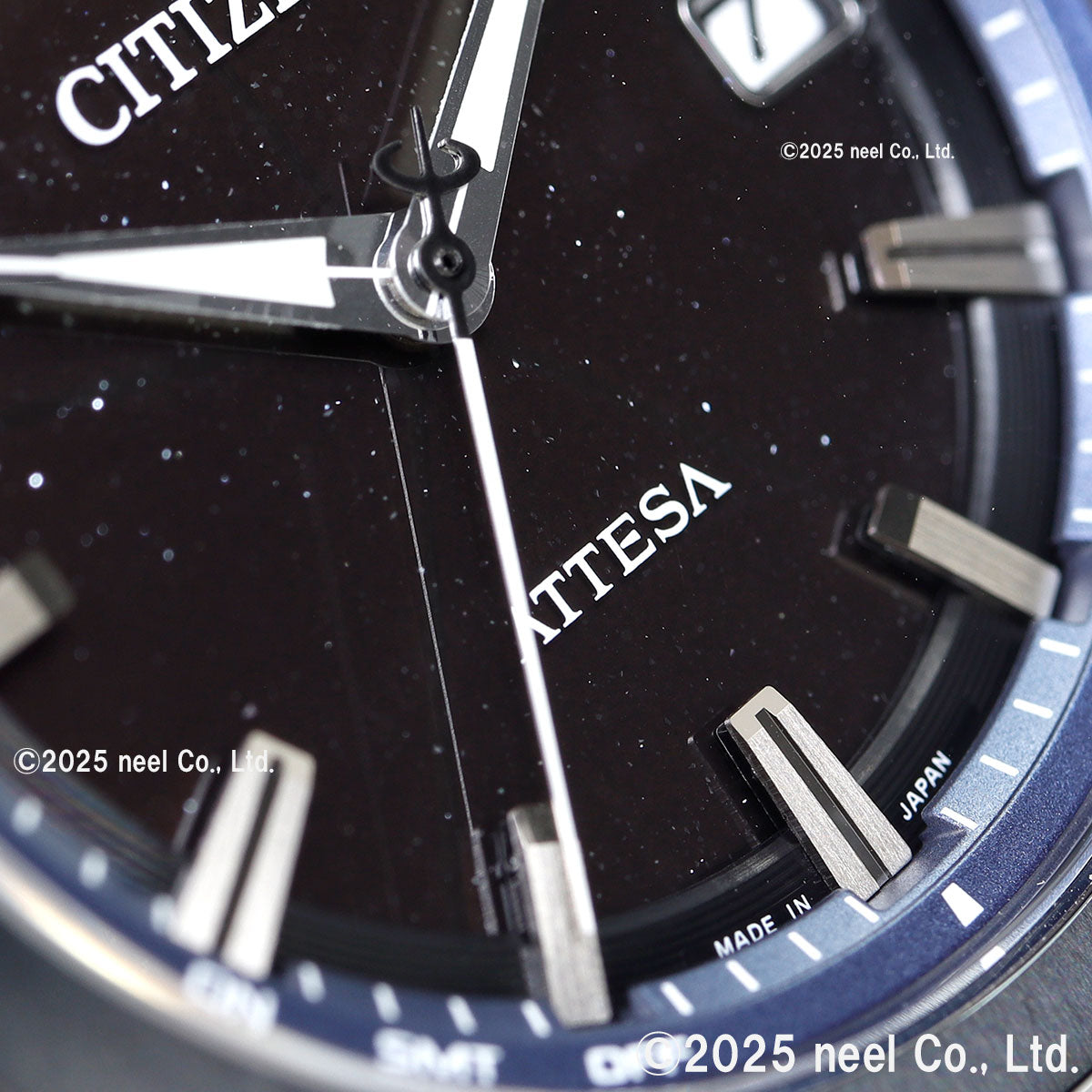 シチズン アテッサ CITIZEN ATTESA エコドライブ 電波時計 限定 腕時計 CB3046-76E ダイレクトフライト ACT Line Blue Universe Collection 第2弾【2025 新作】