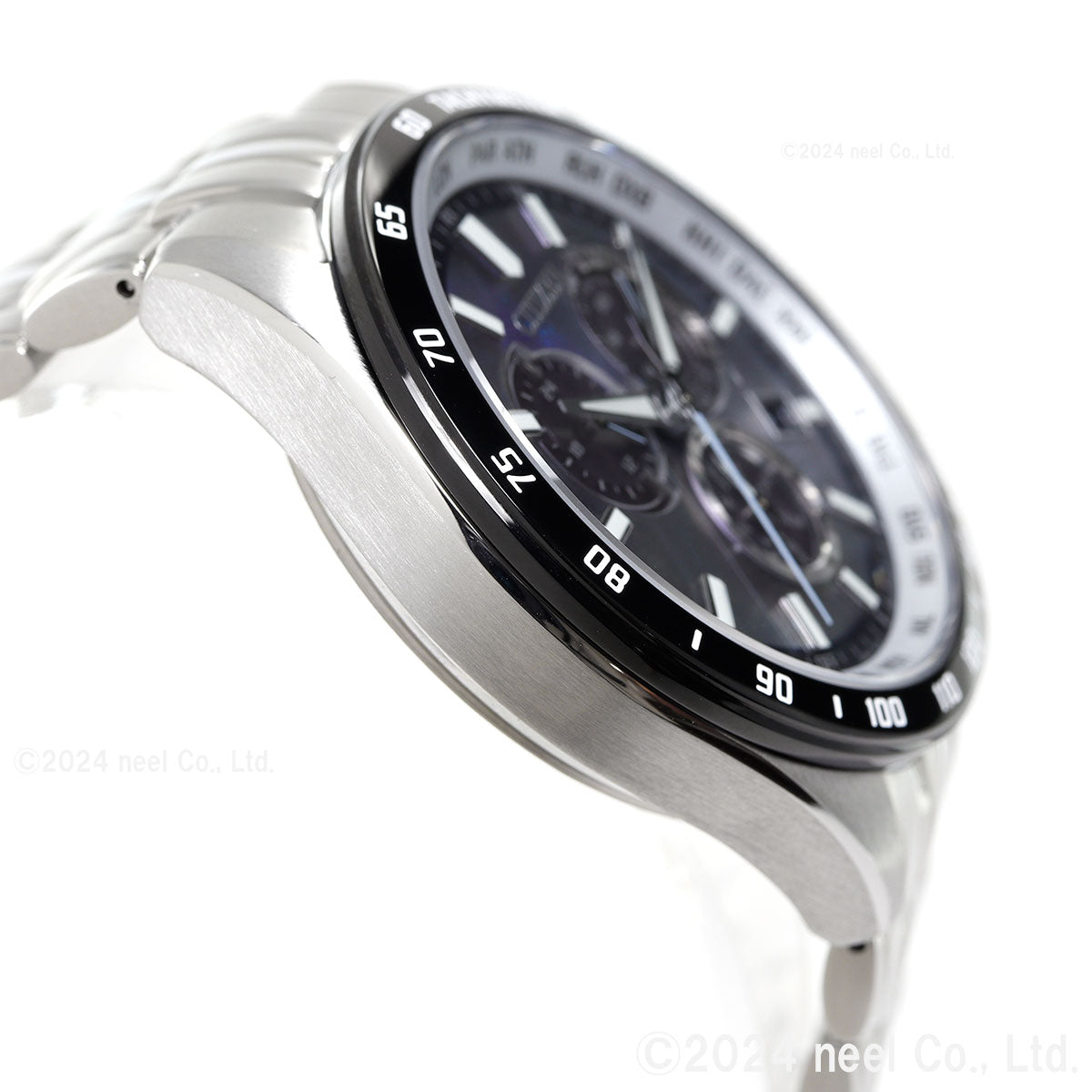 シチズンコレクション CITIZEN COLLECTION エコ ドライブ 電波時計 限定モデル 腕時計 メンズ ダイレクトフライト CB5874-81L UNITE with BLUE【2025 新作】
