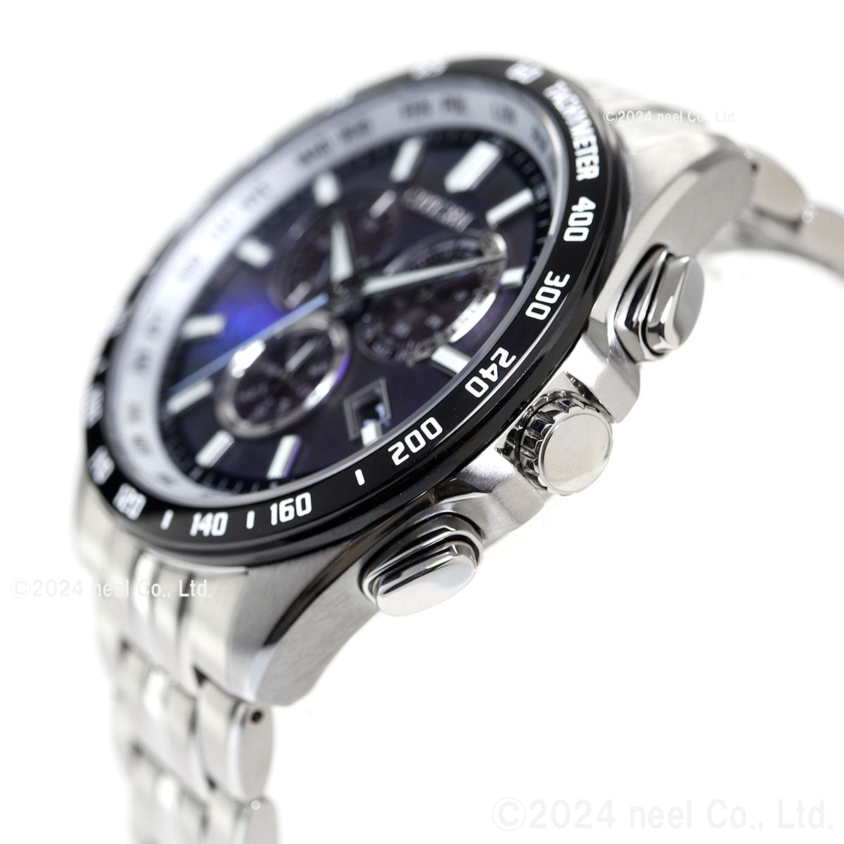 シチズンコレクション CITIZEN COLLECTION エコ ドライブ 電波時計 限定モデル 腕時計 メンズ ダイレクトフライト CB5874-81L UNITE with BLUE【2025 新作】