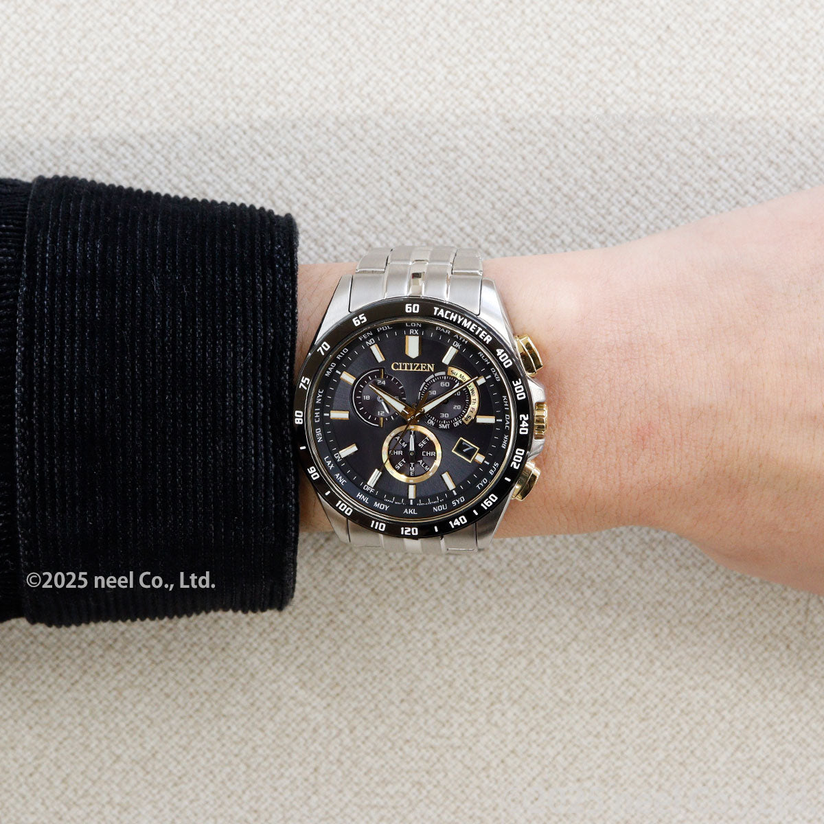 シチズンコレクション CITIZEN COLLECTION エコ ドライブ 電波時計 限定モデル 腕時計 メンズ ダイレクトフライト CB5879-53E HINODE COLLECTION【2025 新作】