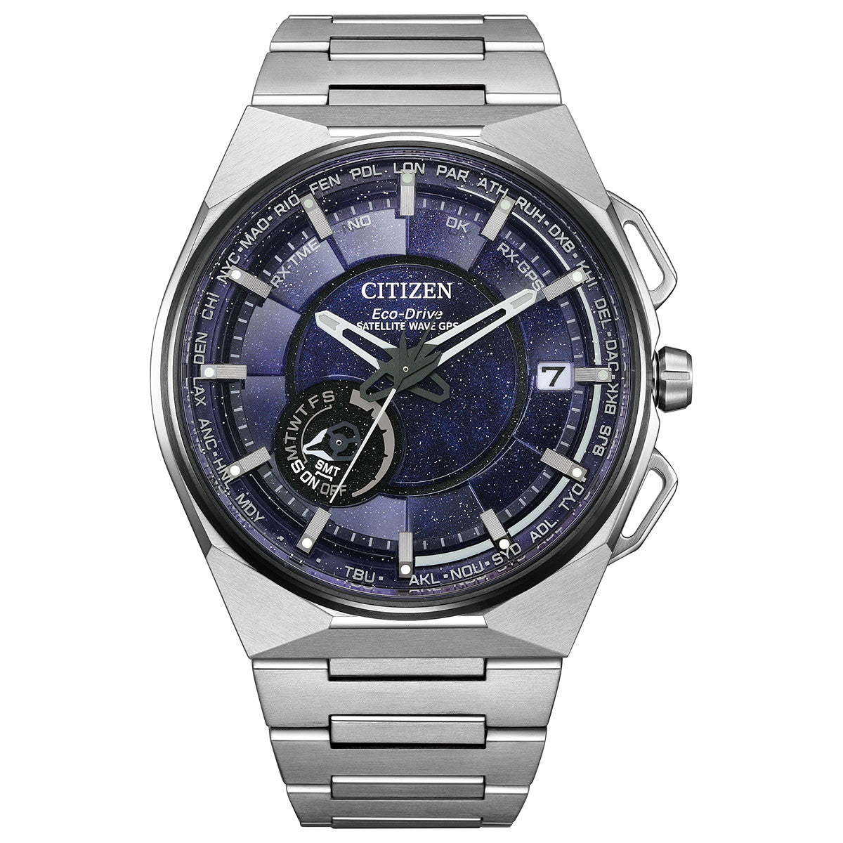 シチズン クリエイティブ ラボ CITIZEN CREATIVE LAB エコドライブ GPS衛星電波時計 Satellite Wave X 腕時計 メンズ CC3097-52L【2024 新作】