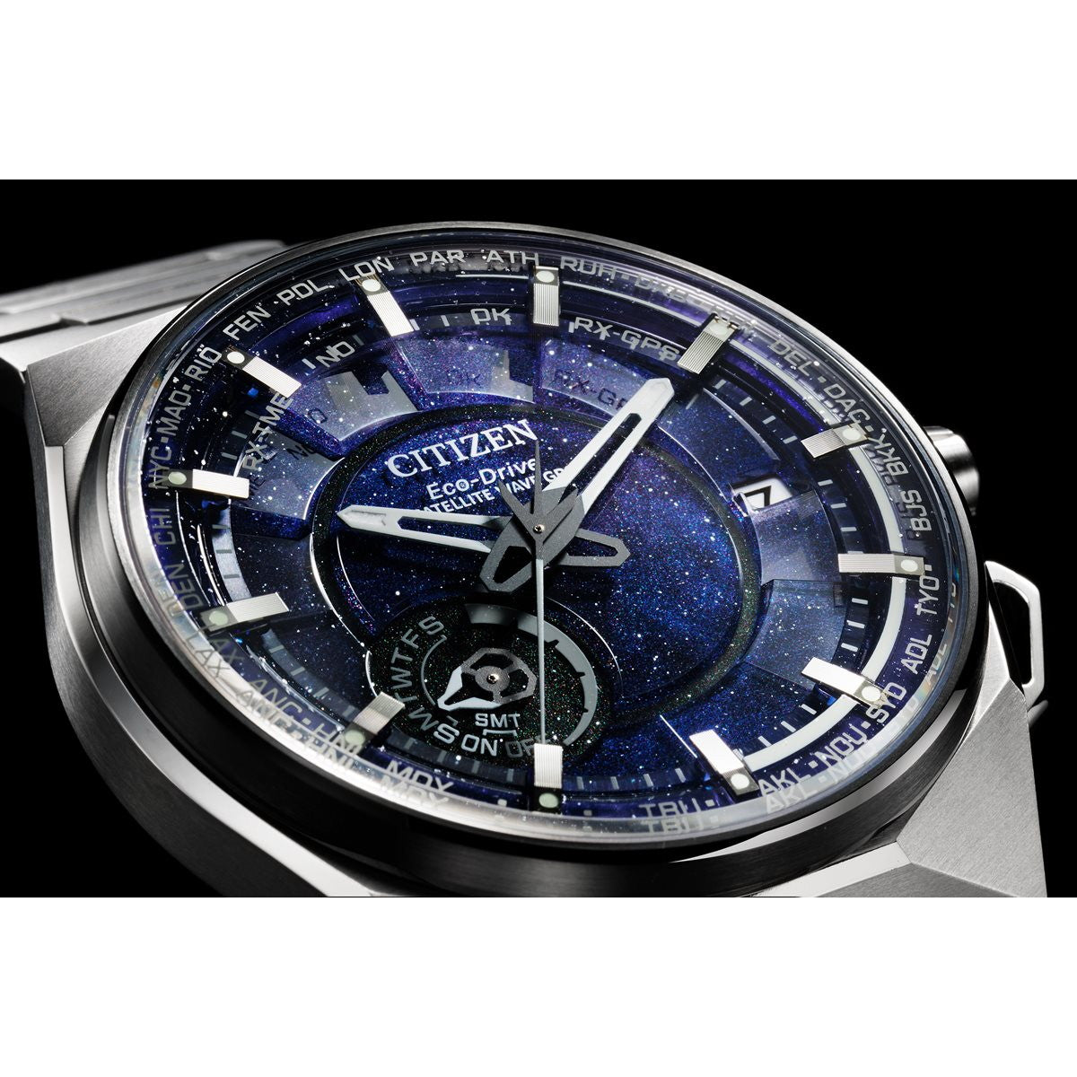 シチズン クリエイティブ ラボ CITIZEN CREATIVE LAB エコドライブ GPS衛星電波時計 Satellite Wave X 腕時計 メンズ CC3097-52L【2024 新作】