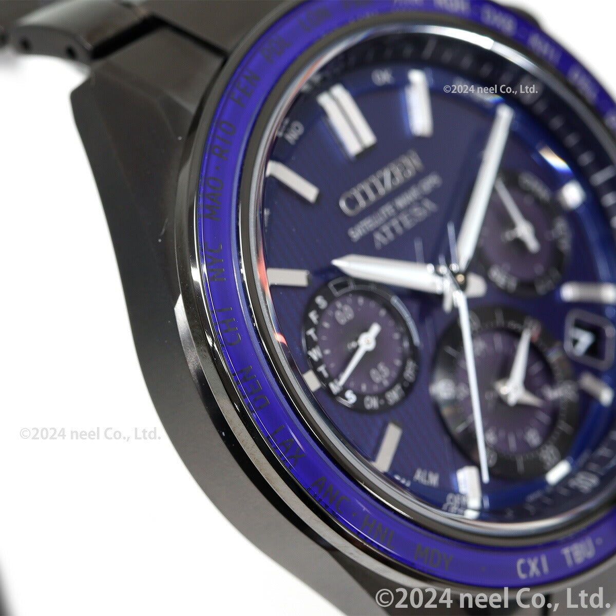 シチズン アテッサ CITIZEN ATTESA エコドライブ GPS衛星電波時計 腕時計 メンズ CC4059-64L ダブルダイレクトフライト ACT Line【2024 新作】