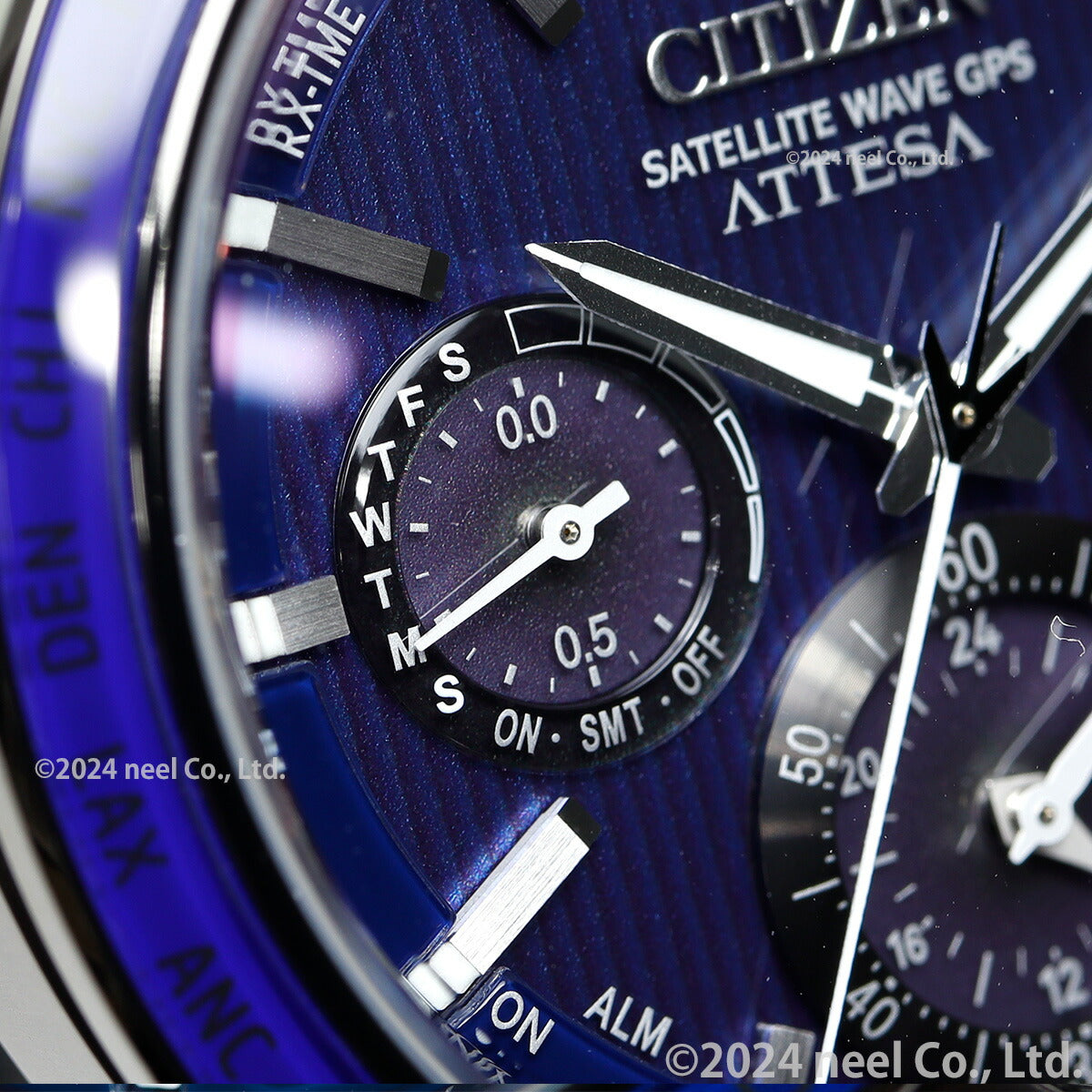 シチズン アテッサ CITIZEN ATTESA エコドライブ GPS衛星電波時計 腕時計 メンズ CC4059-64L ダブルダイレクトフライト ACT Line【2024 新作】