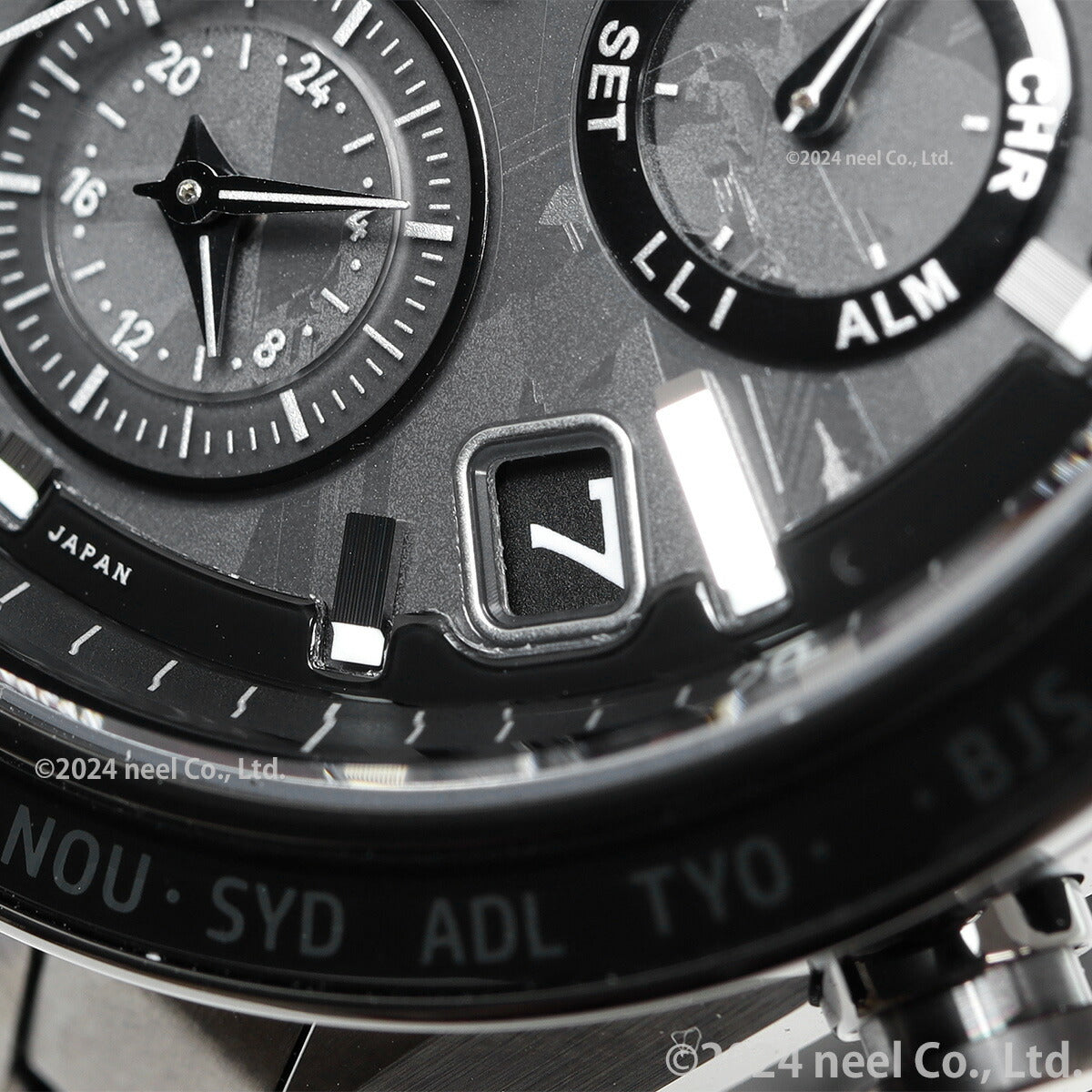 シチズン アテッサ HAKUTO-R コラボ 限定 第5弾 CITIZEN ATTESA エコドライブ GPS衛星電波時計 腕時計 メンズ CC4067-66E ダブルダイレクトフライト ACT Line ブラックチタニウム【2024 新作】