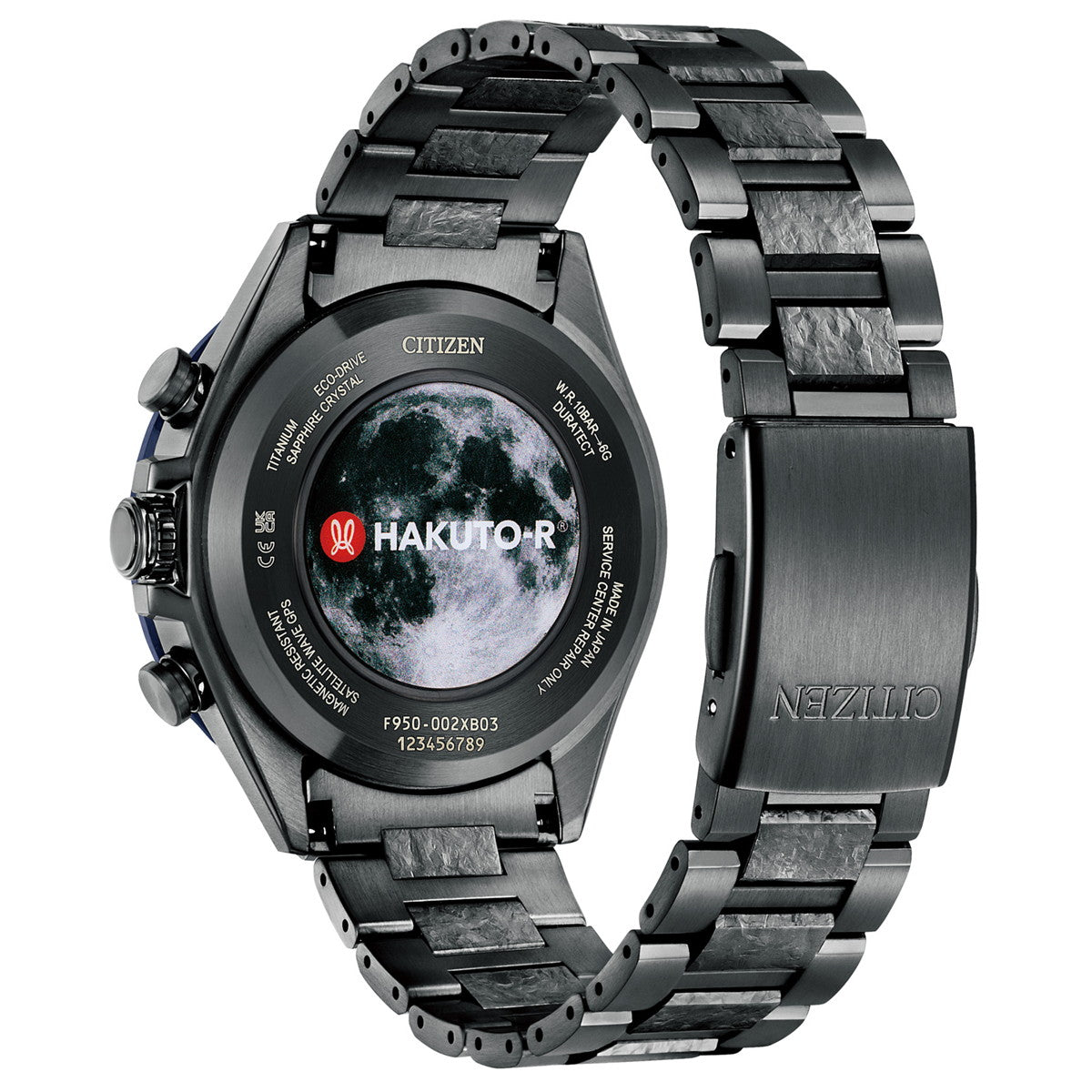 シチズン アテッサ HAKUTO-R コラボ 限定 第5弾 CITIZEN ATTESA エコドライブ GPS衛星電波時計 腕時計 メンズ CC4067-66E ダブルダイレクトフライト ACT Line ブラックチタニウム【2024 新作】
