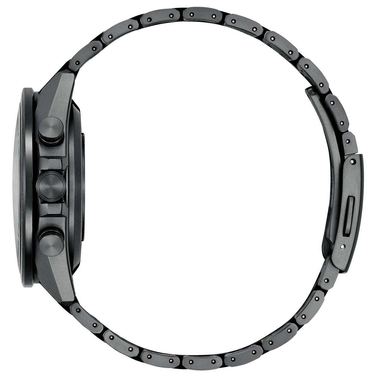 シチズン アテッサ HAKUTO-R コラボ 限定 第5弾 CITIZEN ATTESA エコドライブ GPS衛星電波時計 腕時計 メンズ CC4067-66E ダブルダイレクトフライト ACT Line ブラックチタニウム【2024 新作】