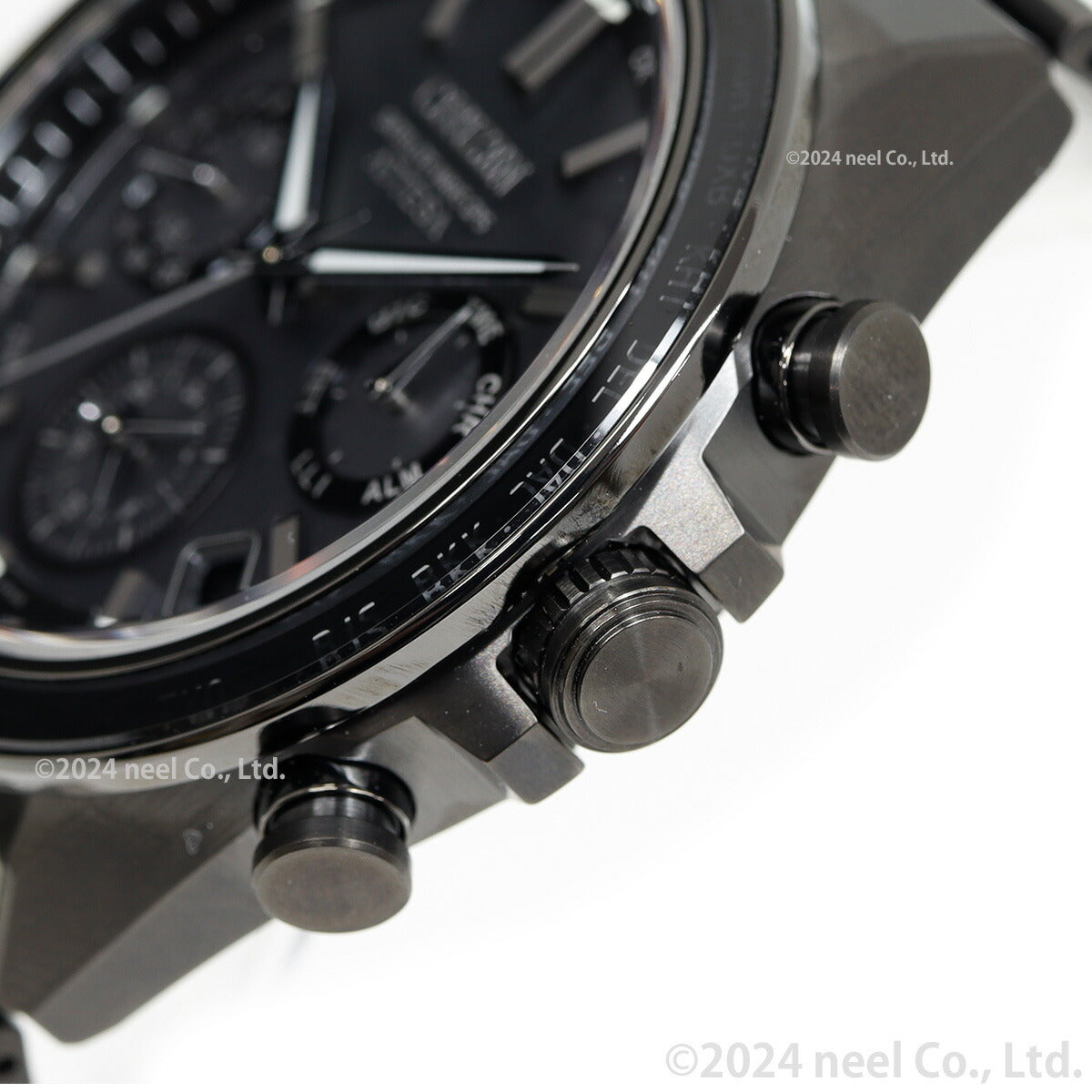 シチズン アテッサ HAKUTO-R コラボ 限定 第5弾 CITIZEN ATTESA エコドライブ GPS衛星電波時計 腕時計 メンズ CC4067-66E ダブルダイレクトフライト ACT Line ブラックチタニウム【2024 新作】