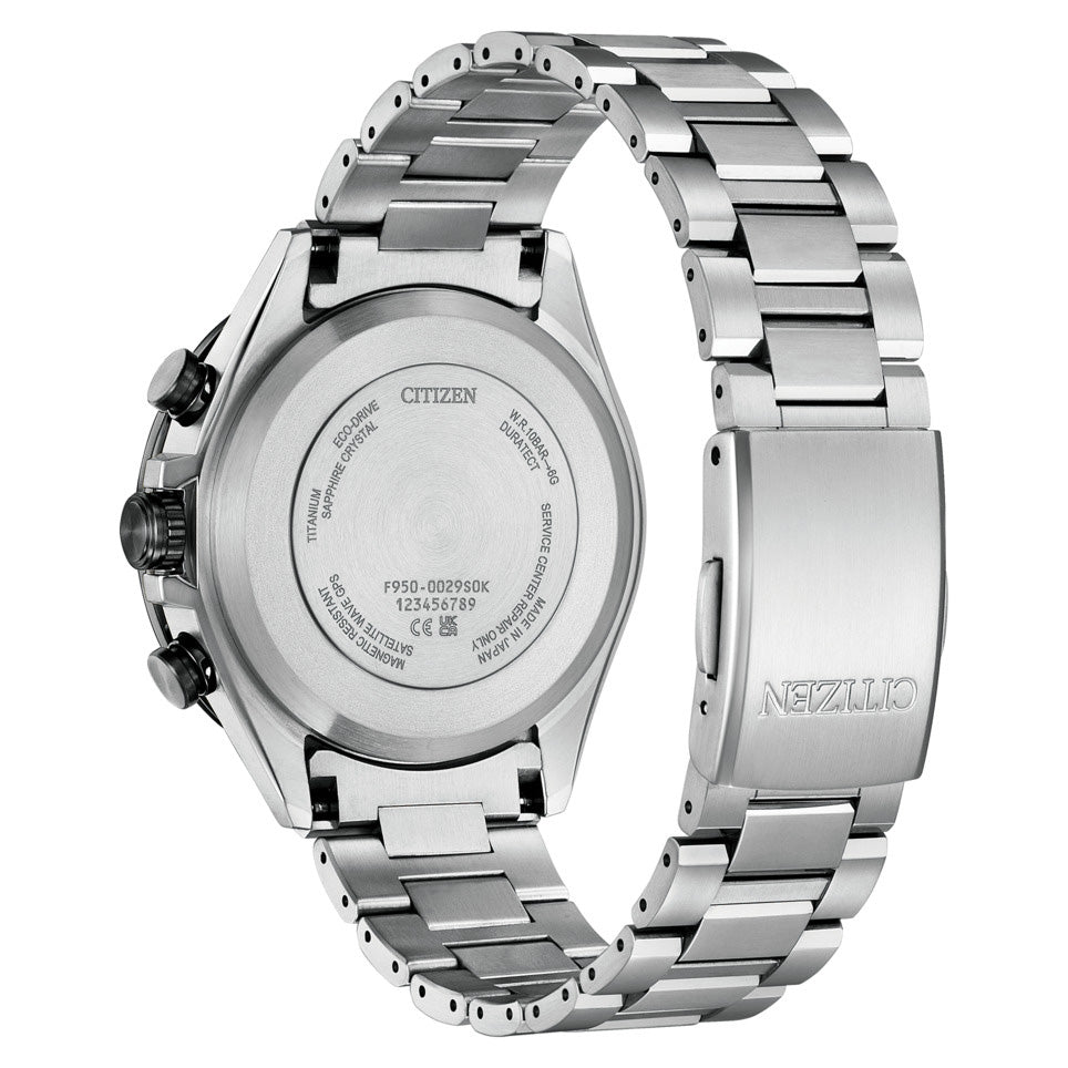 シチズン アテッサ CITIZEN ATTESA エコドライブ GPS電波時計 限定モデル 腕時計 メンズ CC4075-50L ダブルダイレクトフライト ACT Line UNITE with BLUE【2025 新作】