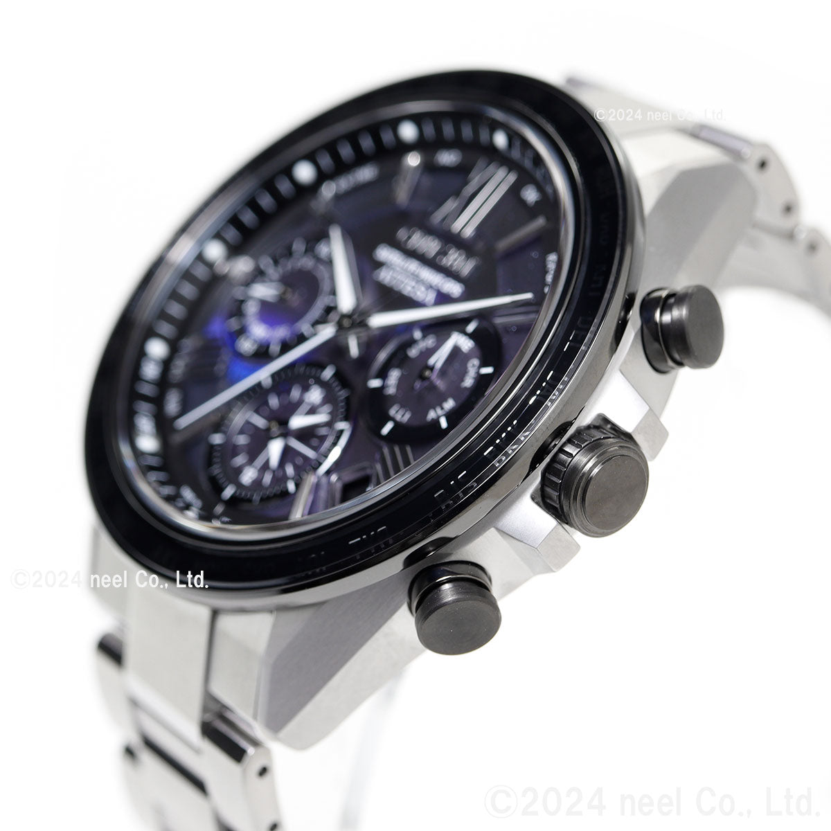 シチズン アテッサ CITIZEN ATTESA エコドライブ GPS電波時計 限定モデル 腕時計 メンズ CC4075-50L ダブルダイレクトフライト ACT Line UNITE with BLUE【2025 新作】