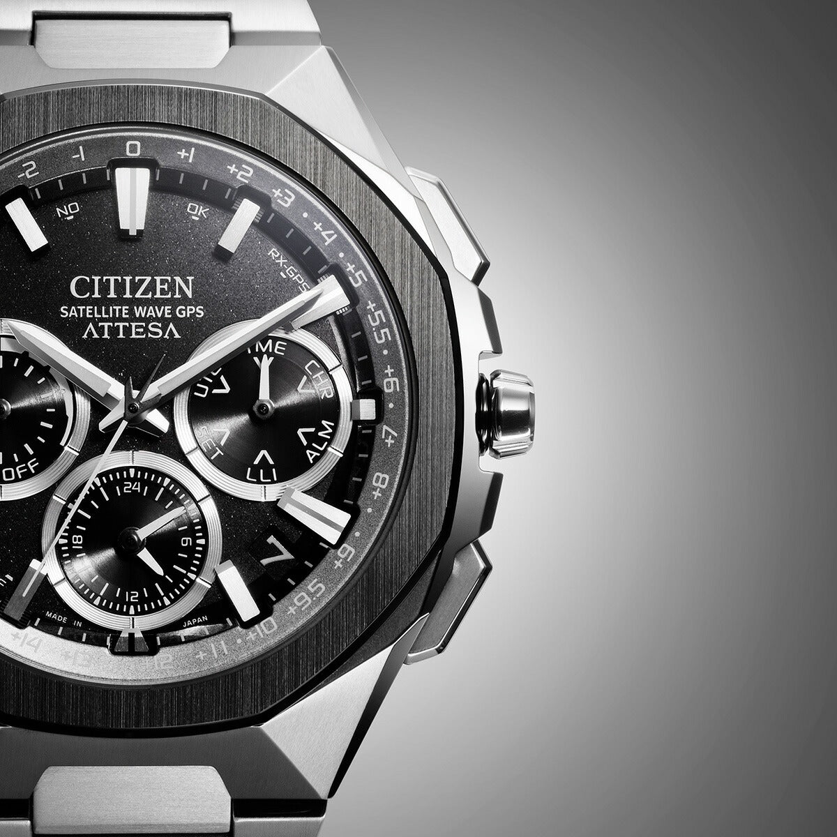 シチズン アテッサ CITIZEN ATTESA エコドライブ GPS衛星電波時計 腕時計 メンズ CC4104-53E ダブルダイレクトフライト ACT Line【2025 新作】