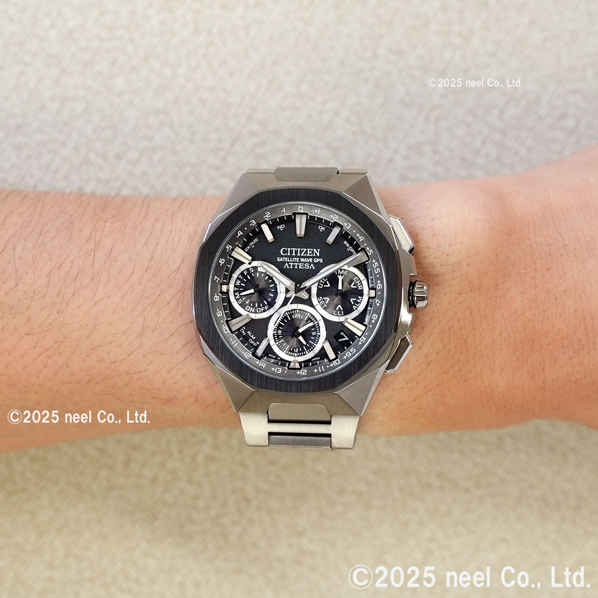シチズン アテッサ CITIZEN ATTESA エコドライブ GPS衛星電波時計 腕時計 メンズ CC4104-53E ダブルダイレクトフライト ACT Line【2025 新作】