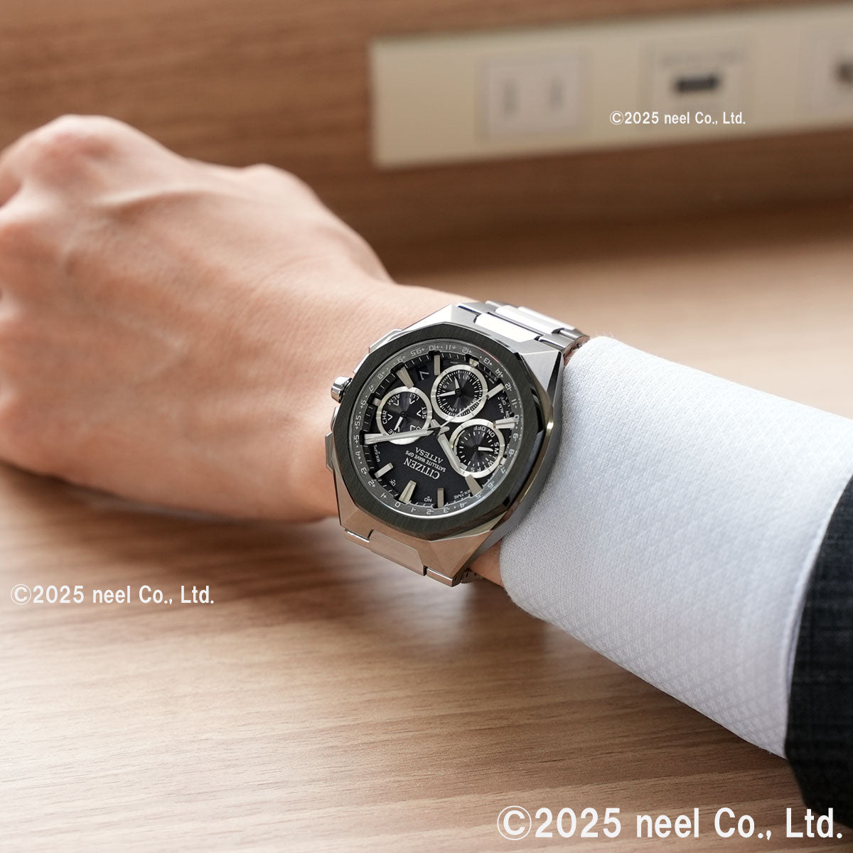 シチズン アテッサ CITIZEN ATTESA エコドライブ GPS衛星電波時計 腕時計 メンズ CC4104-53E ダブルダイレクトフライト ACT Line【2025 新作】