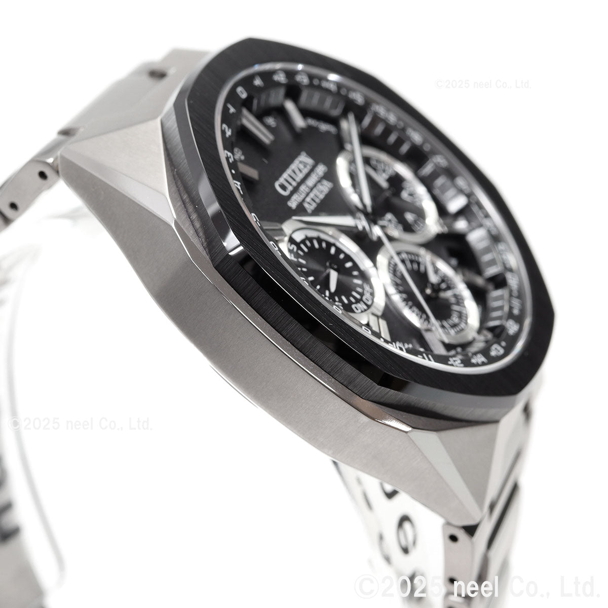 シチズン アテッサ CITIZEN ATTESA エコドライブ GPS衛星電波時計 腕時計 メンズ CC4104-53E ダブルダイレクトフライト ACT Line【2025 新作】