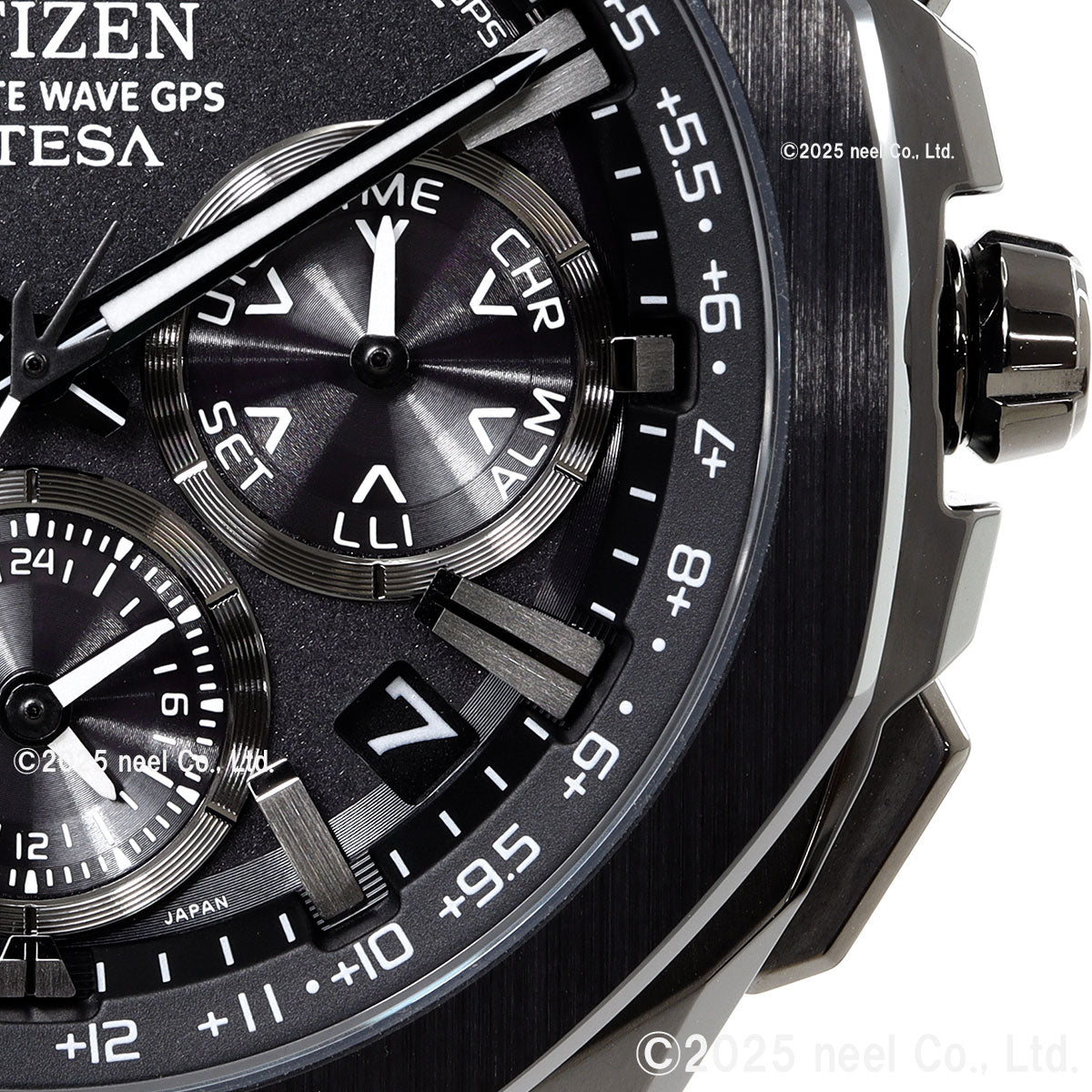 シチズン アテッサ CITIZEN ATTESA エコドライブ GPS衛星電波時計 腕時計 メンズ CC4105-69E ダブルダイレクトフライト ACT Line ブラックチタニウム【2025 新作】