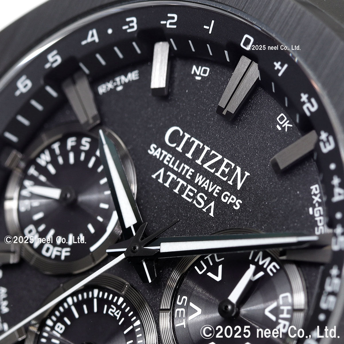 シチズン アテッサ CITIZEN ATTESA エコドライブ GPS衛星電波時計 腕時計 メンズ CC4105-69E ダブルダイレクトフライト ACT Line ブラックチタニウム【2025 新作】