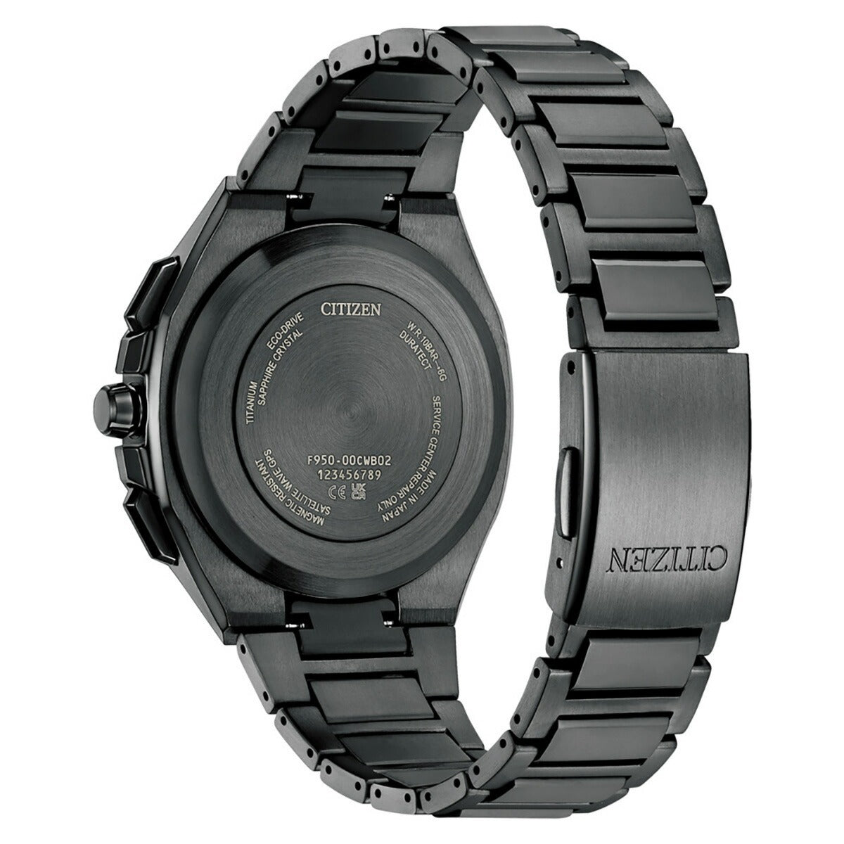 シチズン アテッサ CITIZEN ATTESA エコドライブ GPS衛星電波時計 腕時計 メンズ CC4105-69E ダブルダイレクトフライト ACT Line ブラックチタニウム【2025 新作】