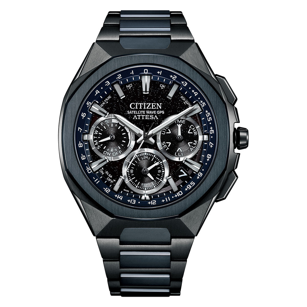 シチズン アテッサ CITIZEN ATTESA エコドライブ GPS衛星電波時計 限定モデル 腕時計 ACT Line CC4106-74E Blue Universe Collection 第2弾【2025 新作】