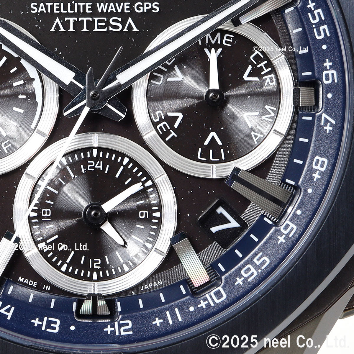 シチズン アテッサ CITIZEN ATTESA エコドライブ GPS衛星電波時計 限定モデル 腕時計 ACT Line CC4106-74E Blue Universe Collection 第2弾【2025 新作】