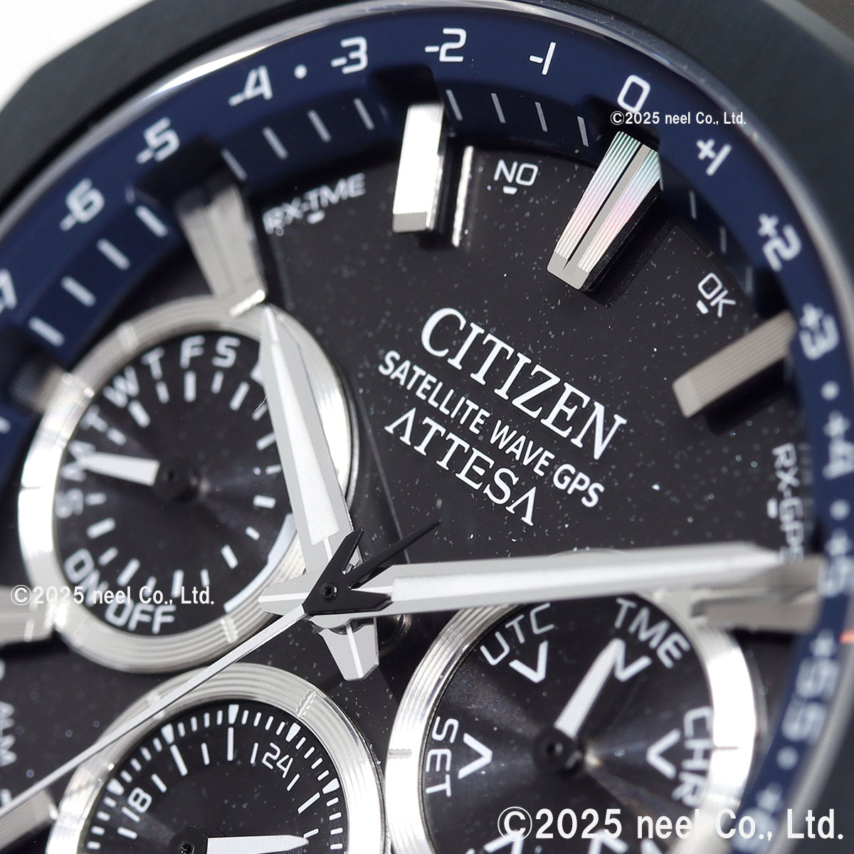 シチズン アテッサ CITIZEN ATTESA エコドライブ GPS衛星電波時計 限定モデル 腕時計 ACT Line CC4106-74E Blue Universe Collection 第2弾【2025 新作】
