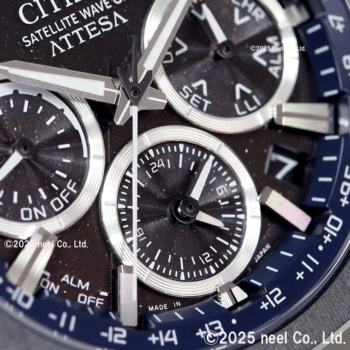 シチズン アテッサ CITIZEN ATTESA エコドライブ GPS衛星電波時計 限定モデル 腕時計 ACT Line CC4106-74E Blue Universe Collection 第2弾【2025 新作】